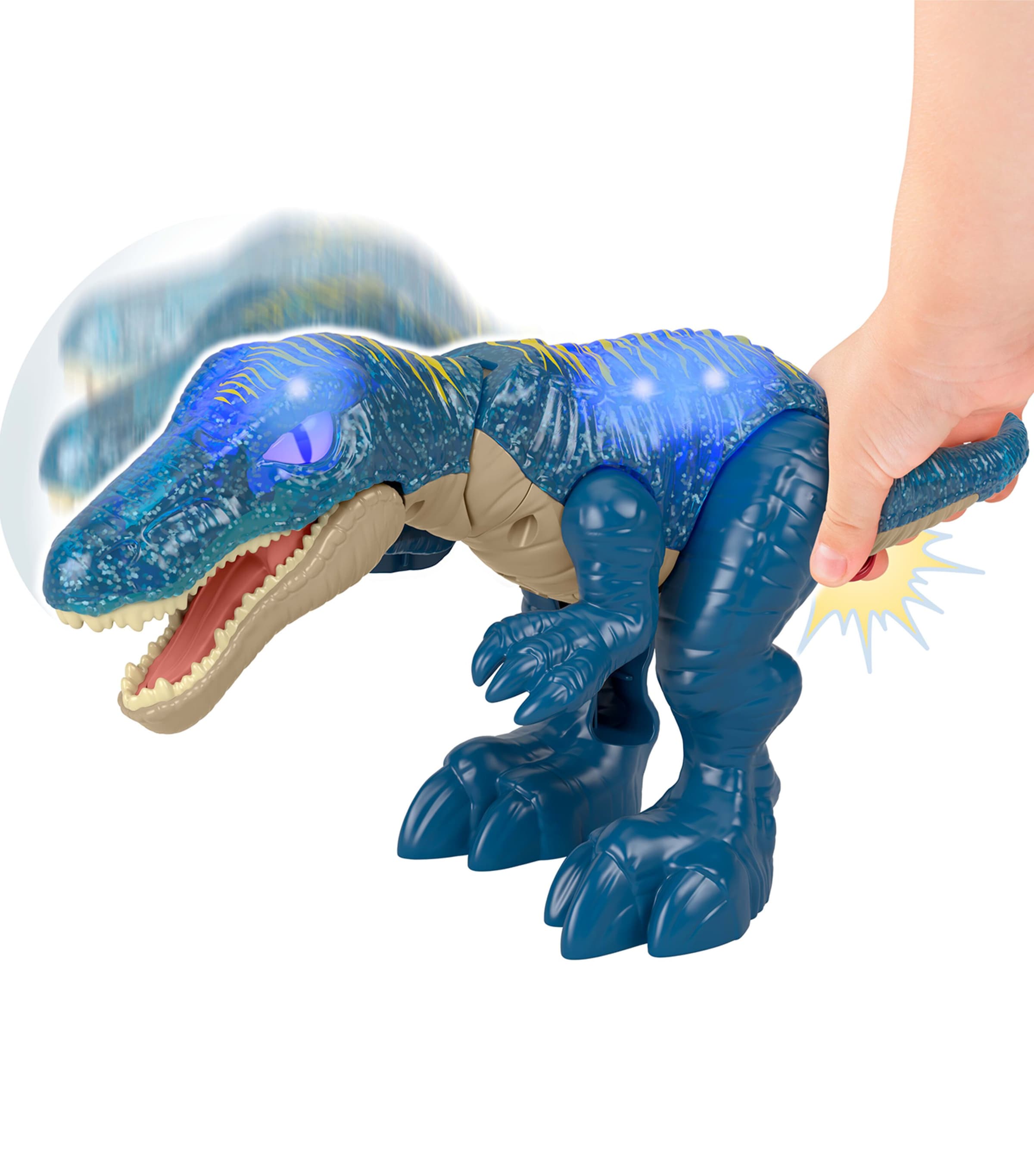 Growl & Glow Baryonyx Toy MULTI Image 3