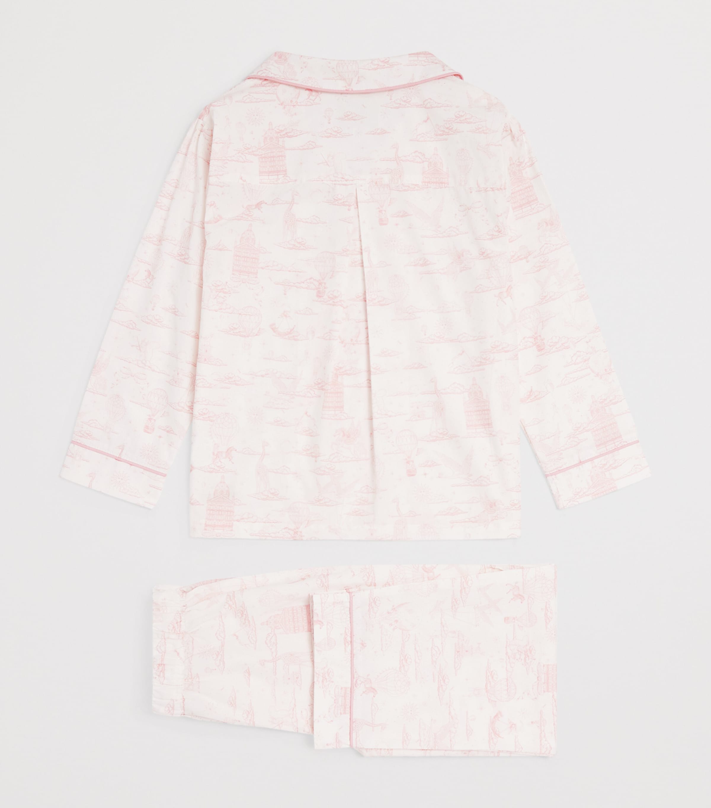 Cotton Pyjama Set (2-8 Years) PINK Image 2