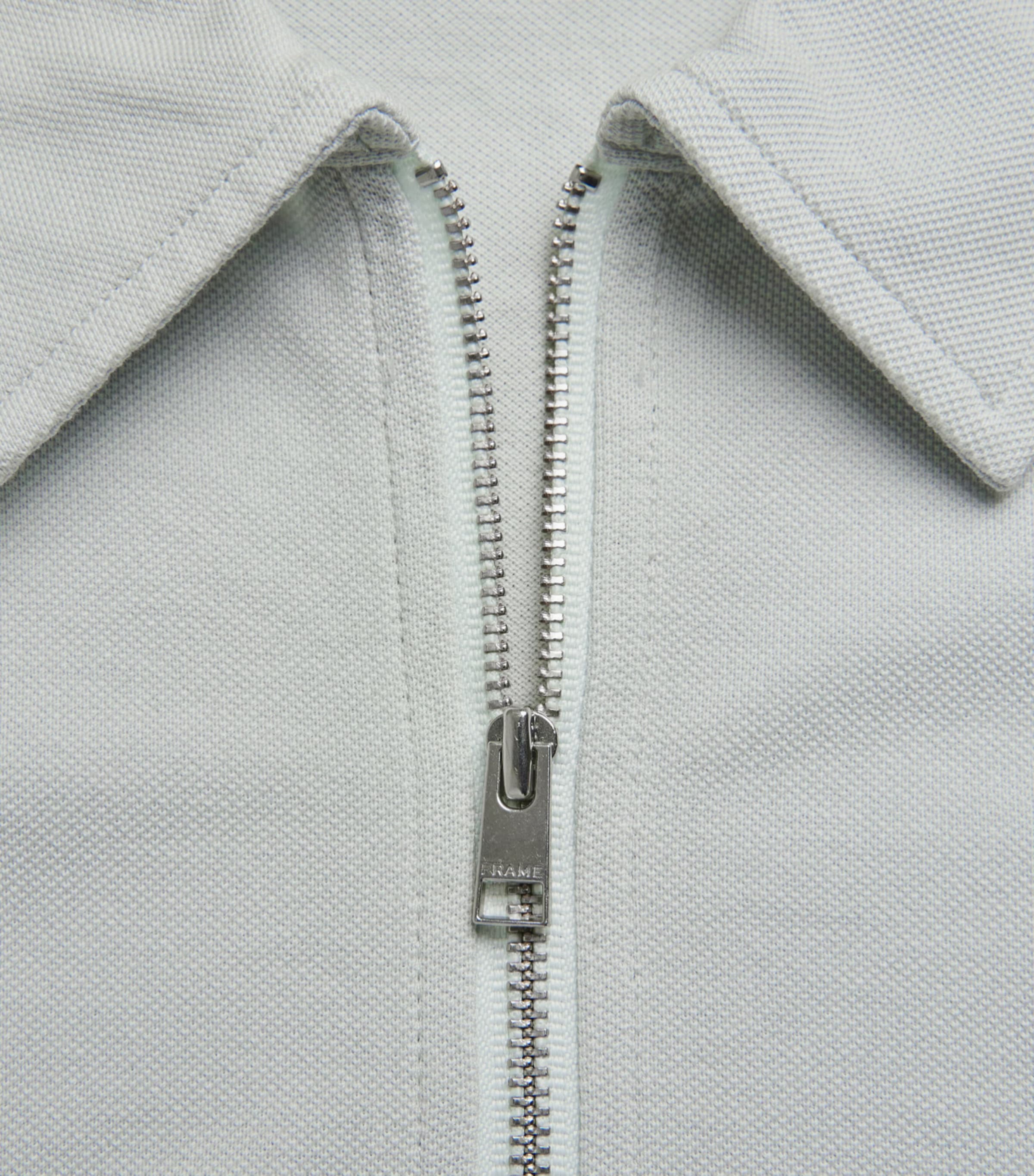 FRAME Mens Cotton Piqué Polo Shirt Palb Image 6