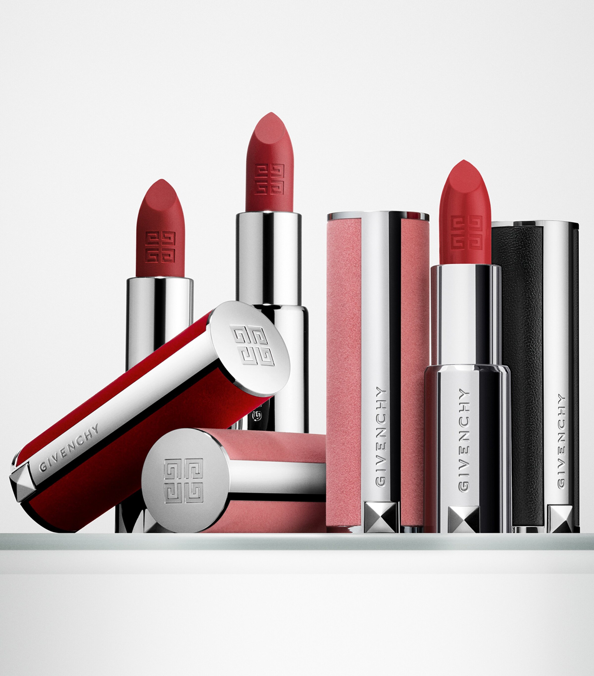 Givenchy Le Rouge Sheer Velvet Refillable Matte Lipstick Rouge Grenat Image 7