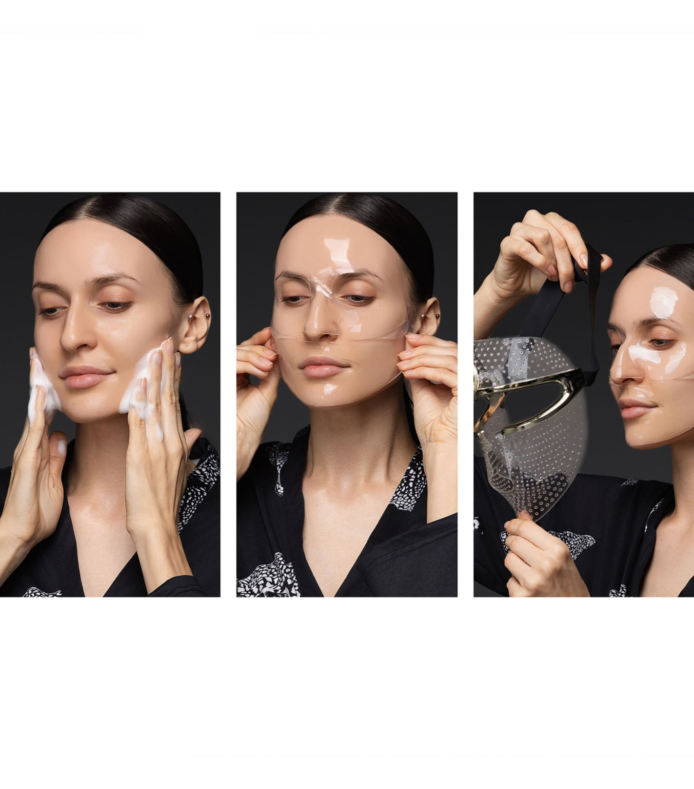 Glass Skin Collagen Face Mask (Set of 5) NO COLOUR Image 5