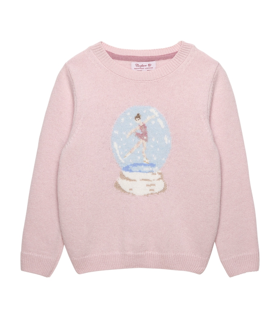Wool-Blend Figure Skater Sweater (2-5 Years) PINK Image 1