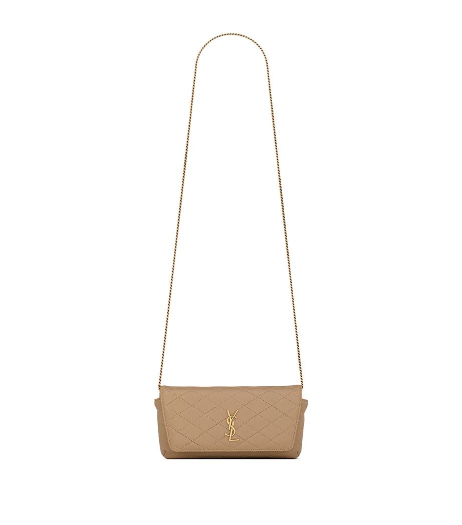 Saint Laurent Gaby Quilted Phone Holder Image 1
