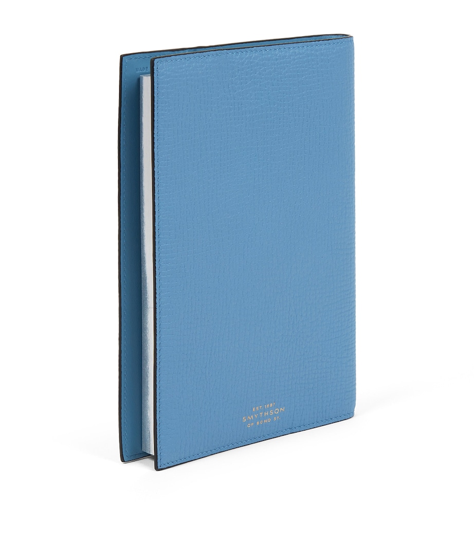 Leather Evergreen Refillable Notebook NILE BLUE Image 2