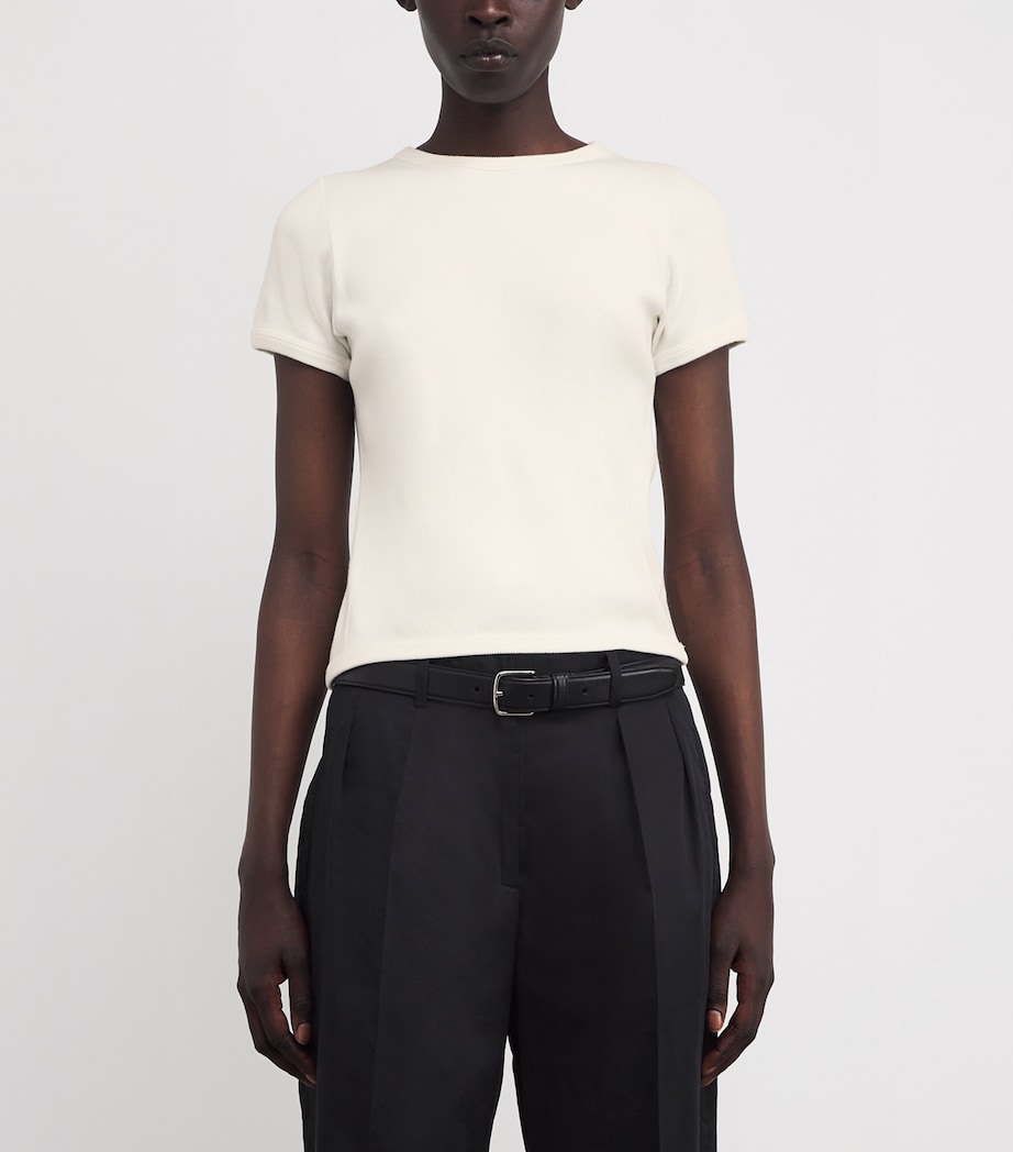 Torya Cotton T-Shirt WHITE Image 3