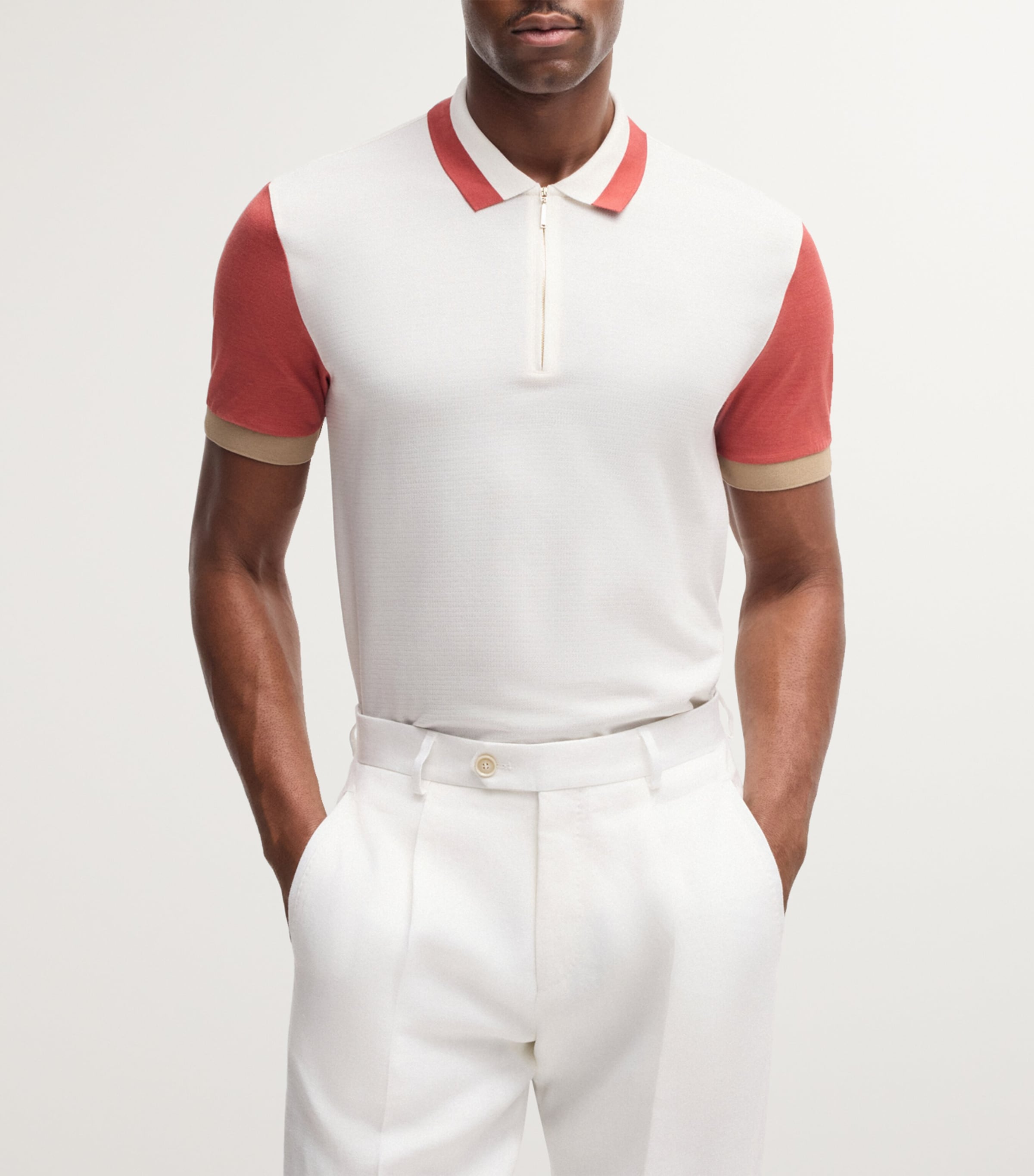 Cotton-Silk Polo Shirt 118 Image 2