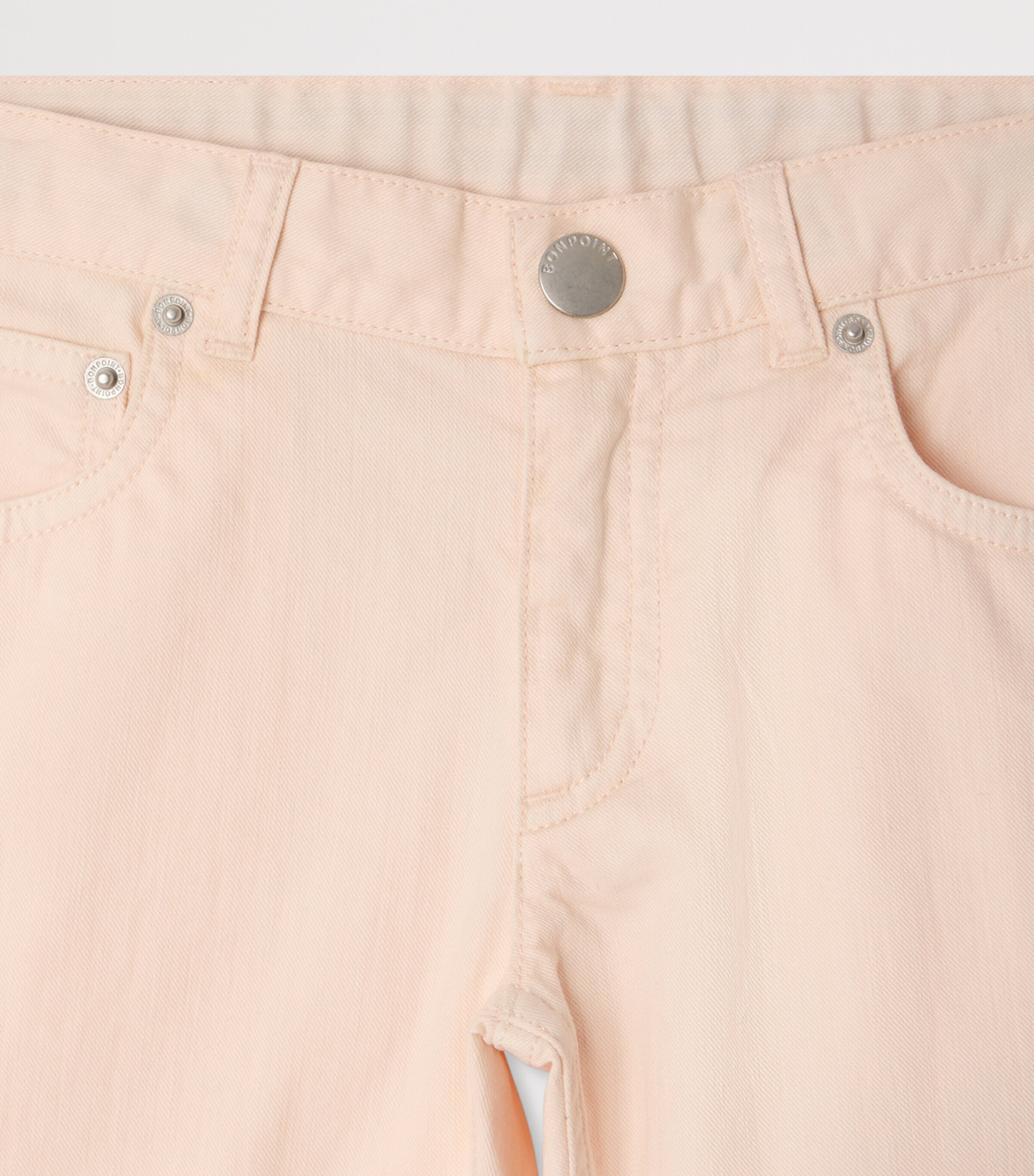 Lewey Straight Jeans (10-14 Years) ROSE POUDRE Image 3