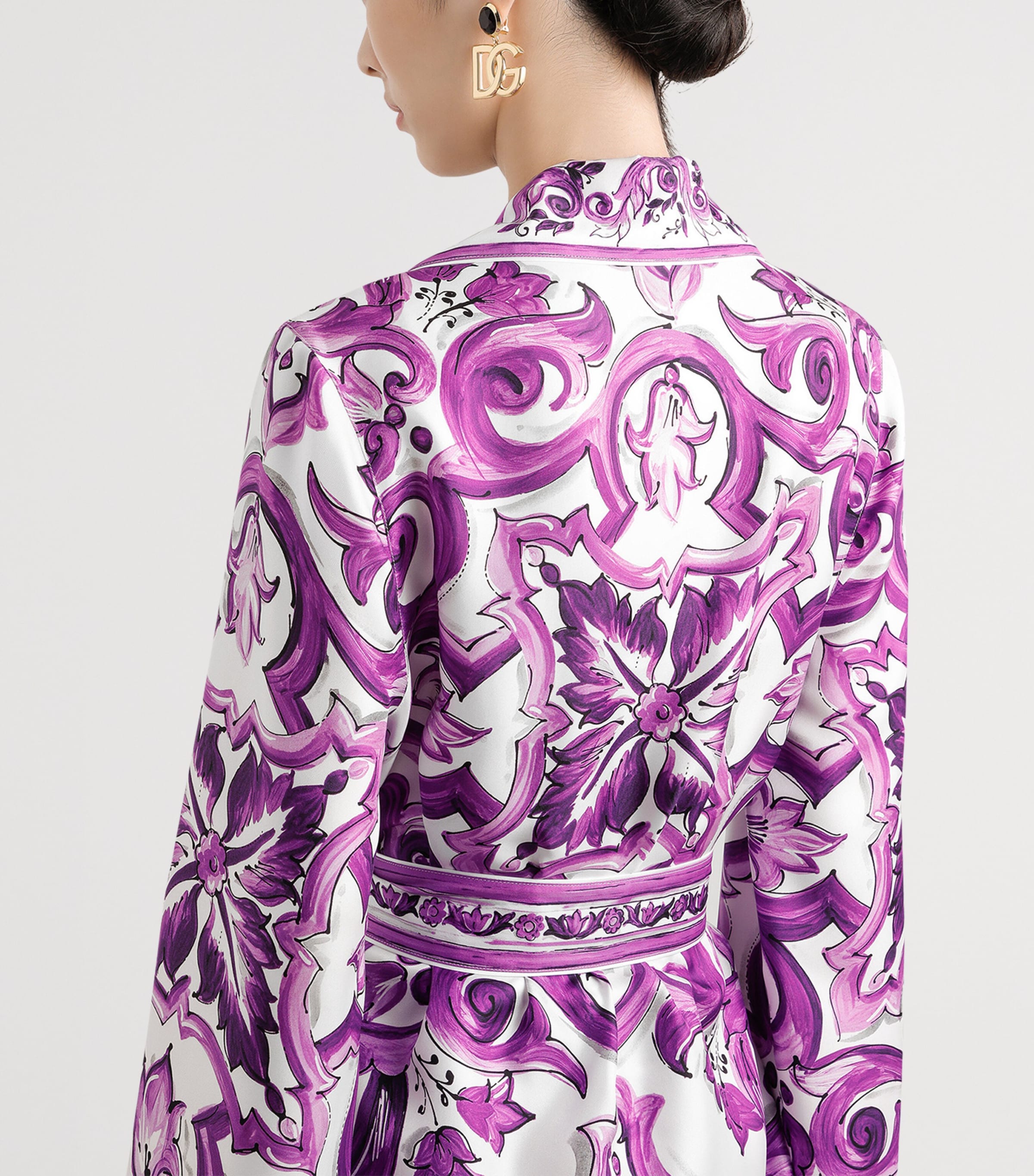 Silk Printed Shirt MIX MAIOLICA Image 5