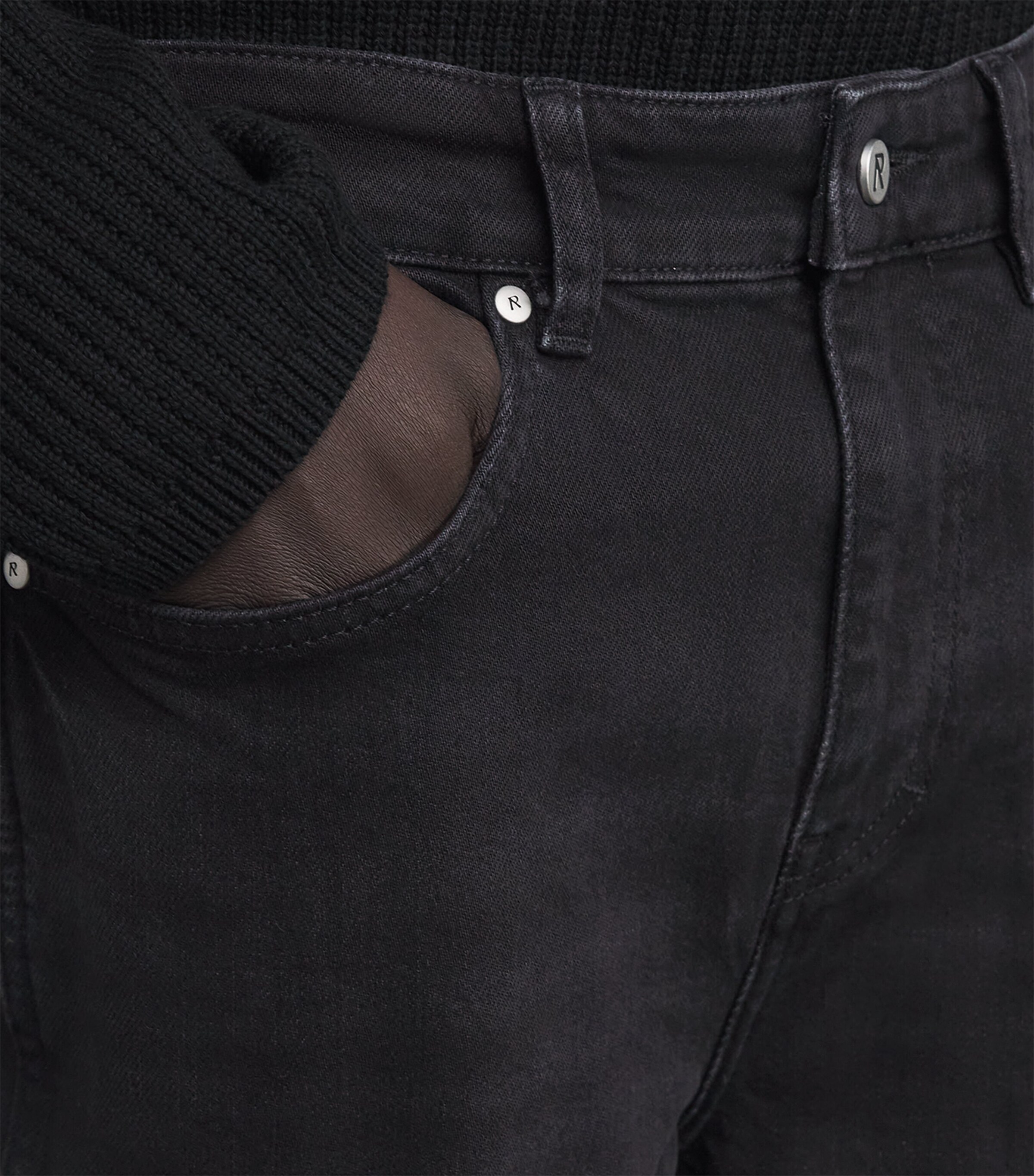 Slim Jeans BLACK Image 6