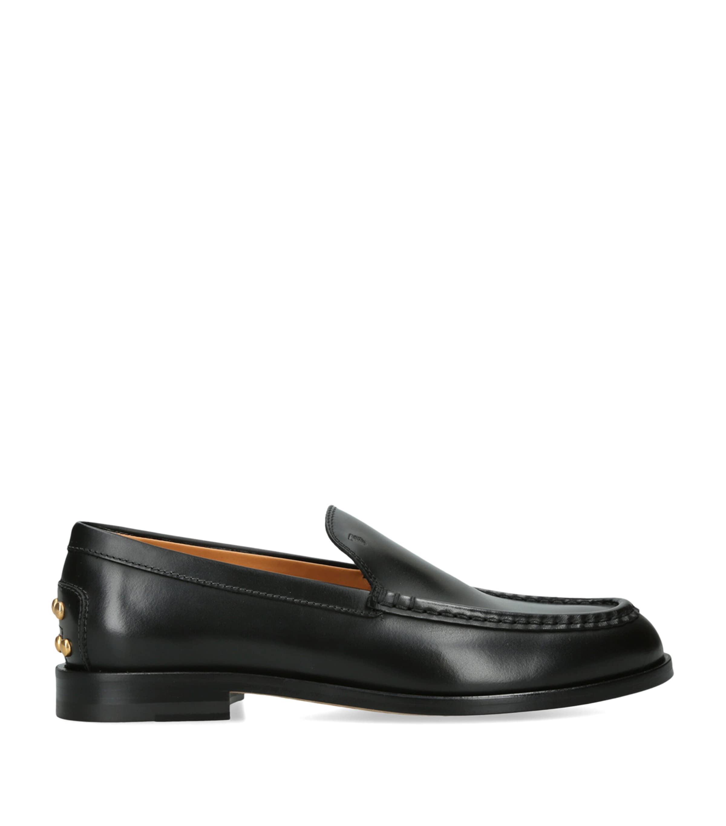 Tod's Calfskin Loafers Black Image 1