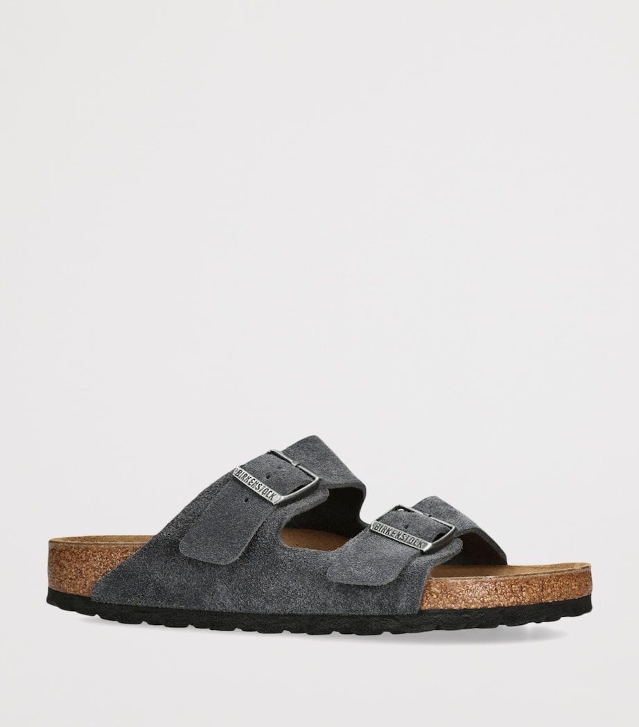 Birkenstock Suede Arizona Sandals Grey/dark Image 3