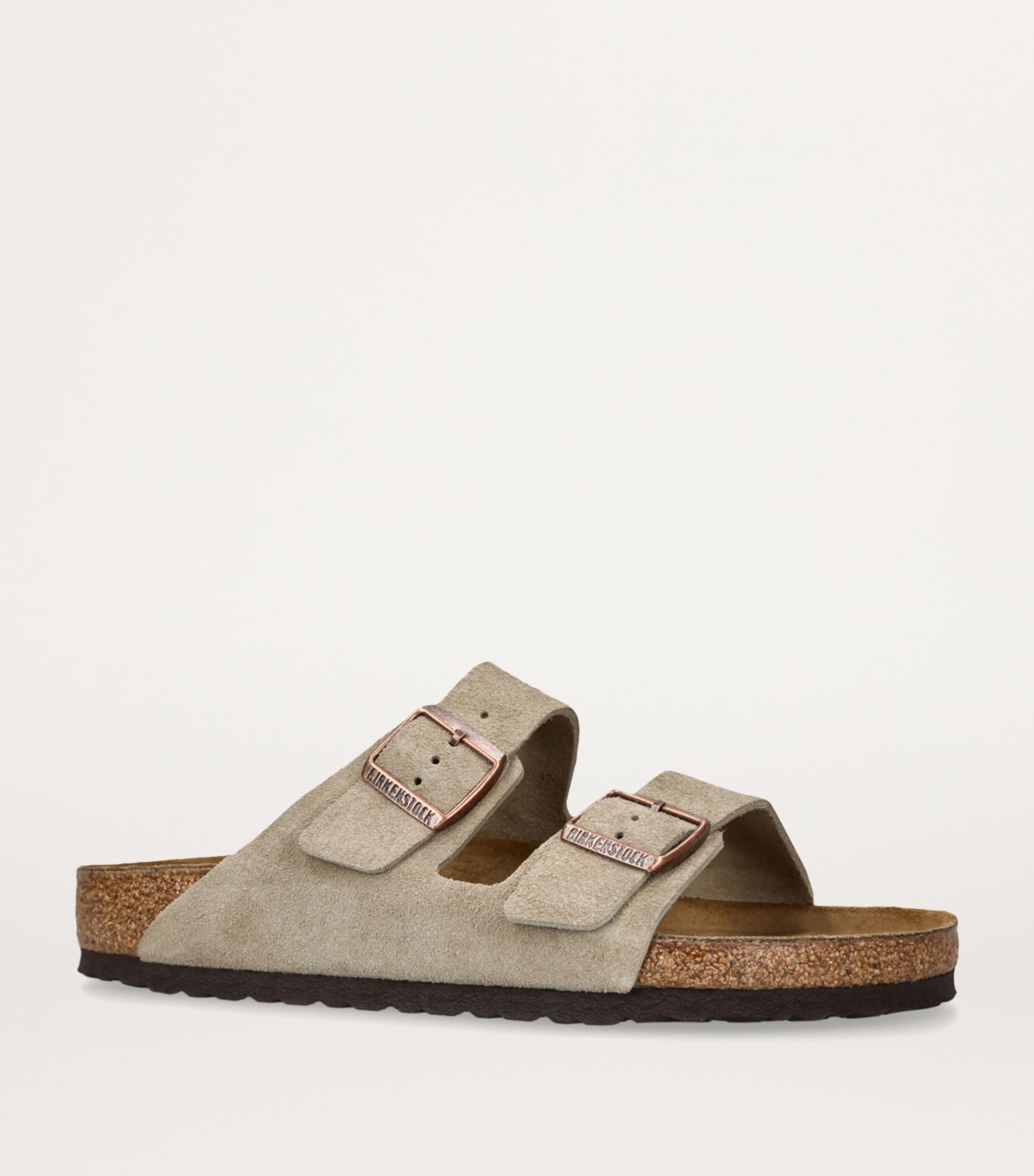 Suede Arizona Sandals TAUPE Image 4