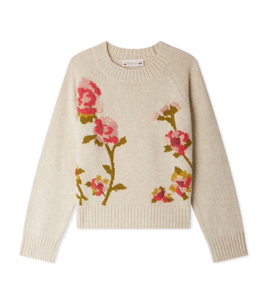 Wool-Blend Gillia Sweater (4-8 Years) MULTICO NATUREL Image 1