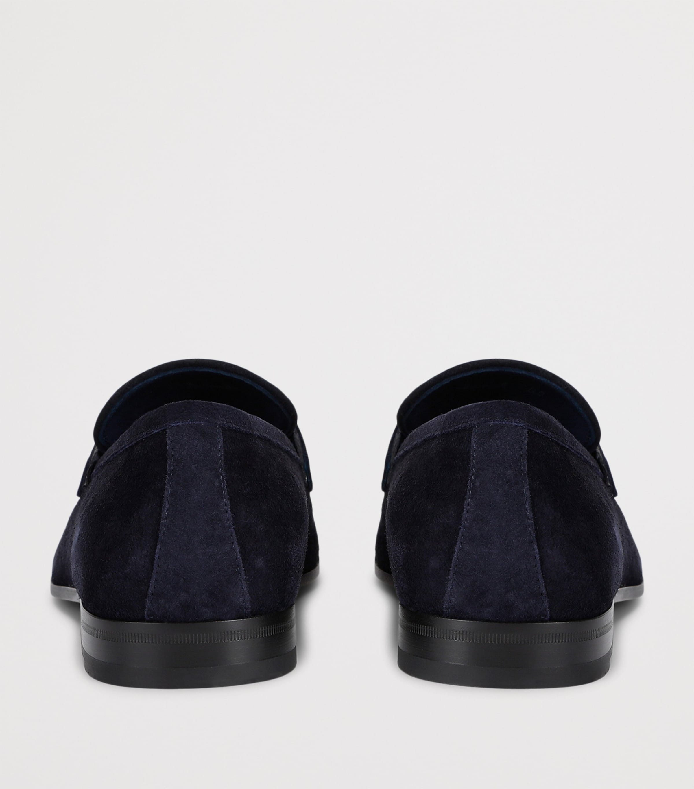 Leather Balty Loafers NAVY Image 2