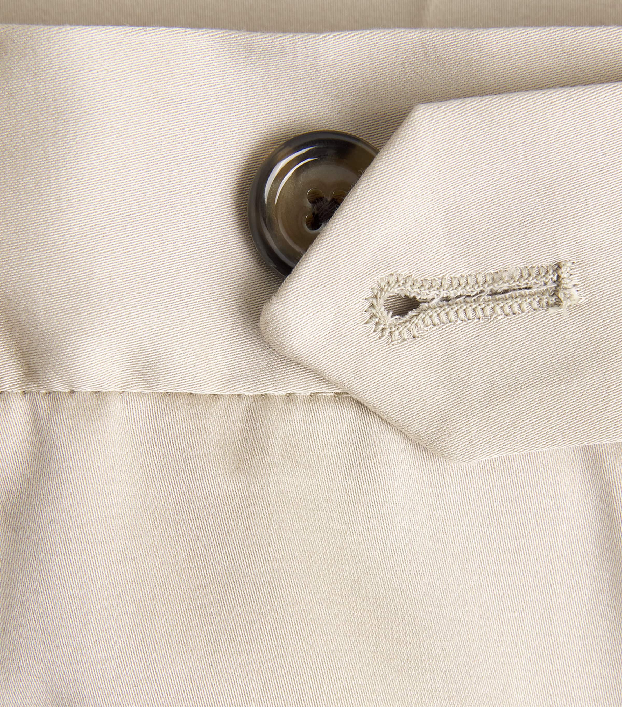 Stretch-Cotton Tailored Trousers 250 CAMEL Image 5