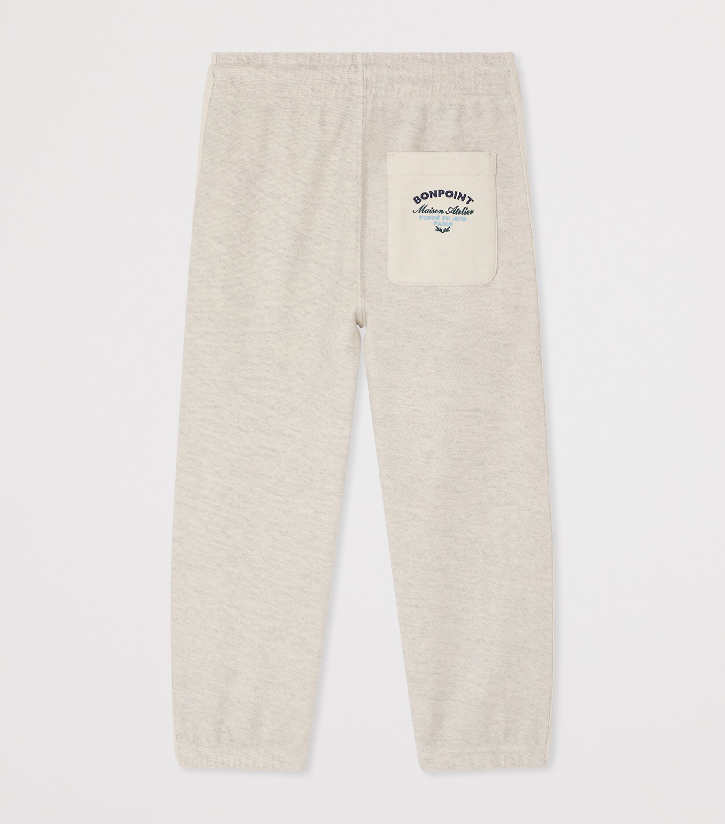 Cotton-Blend Drawstring Sweatpants (10-14 Years) GRIS CHINE Image 2
