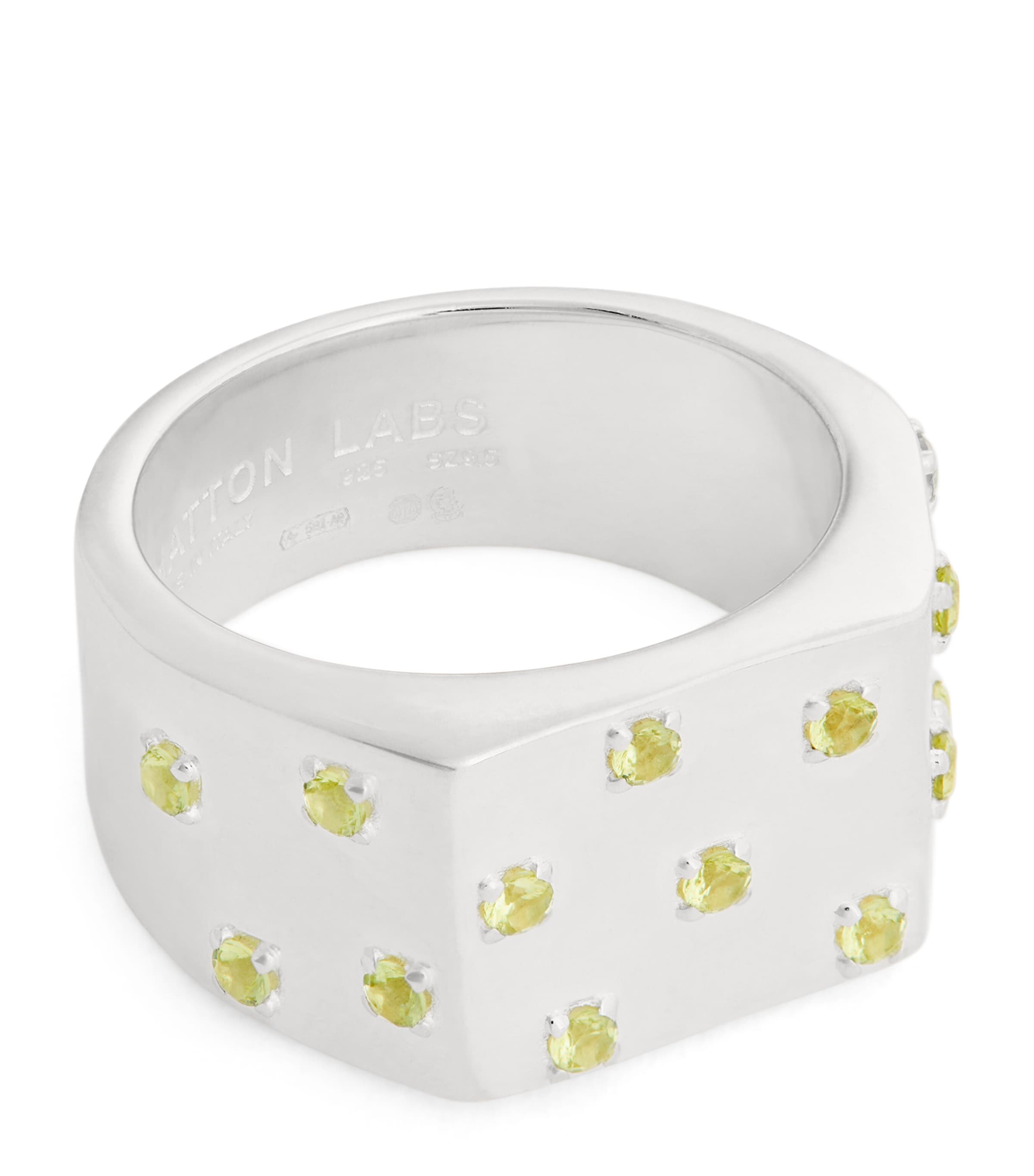 Sterling Silver and Peridot Ring PERIDOT Image 1