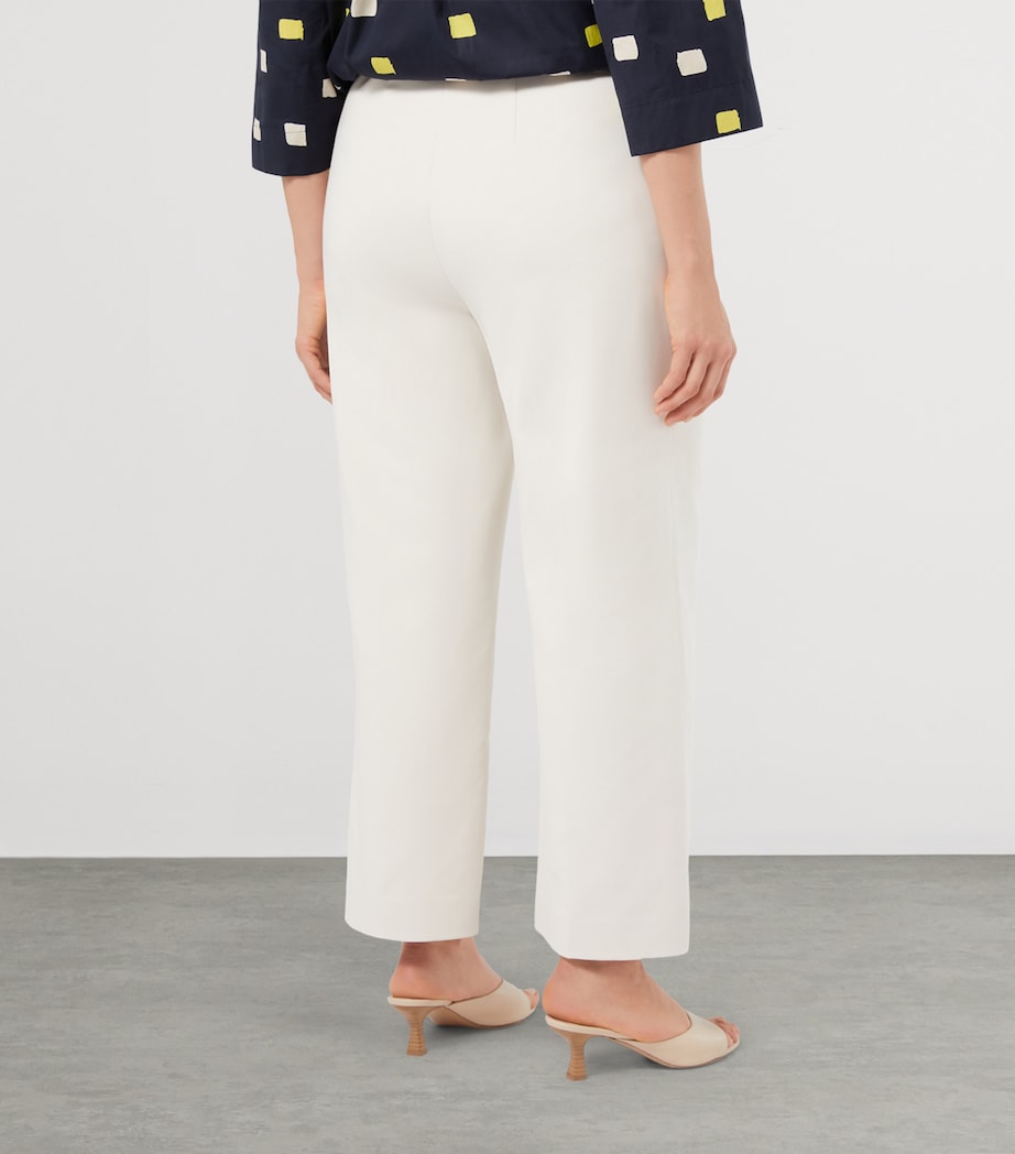 x Maccapani Cotton-Blend Tiglio Tailored Trousers SAND Image 3