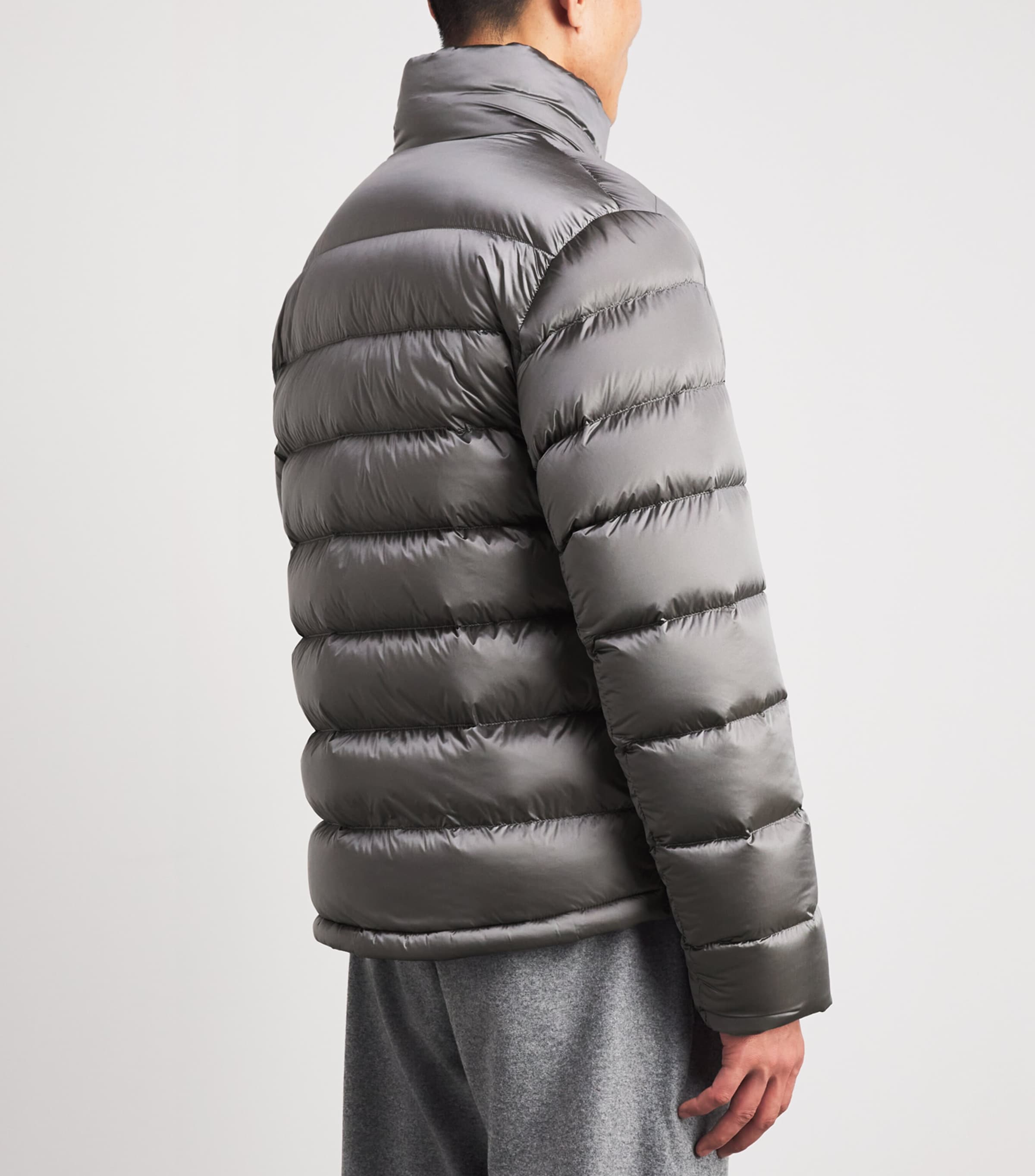 Bogner Mens Down Hugh Puffer Jacket Grey Melang Image 5
