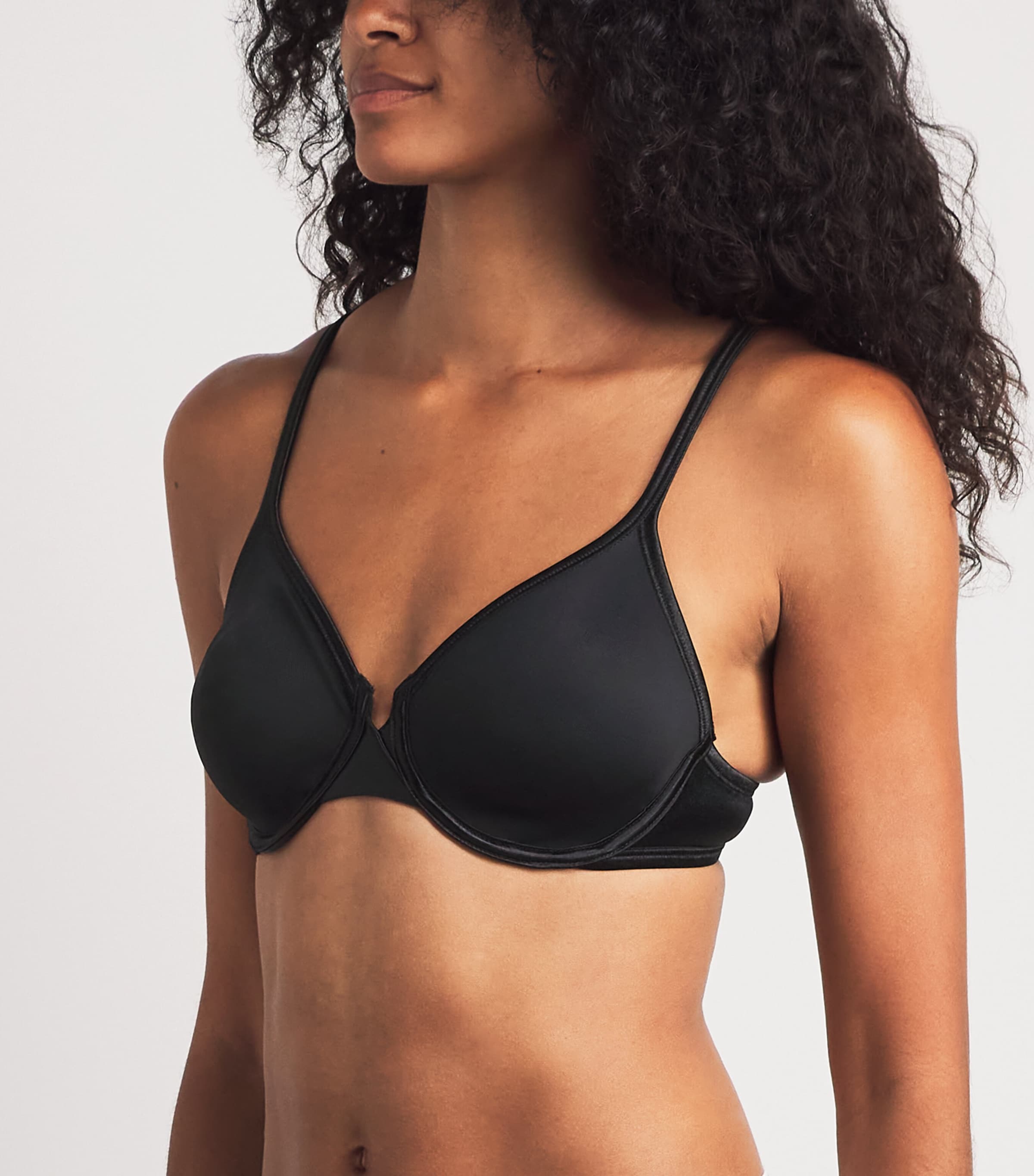 Maison Lejaby Womens Nuage Pur Underwired Bra Black Image 2
