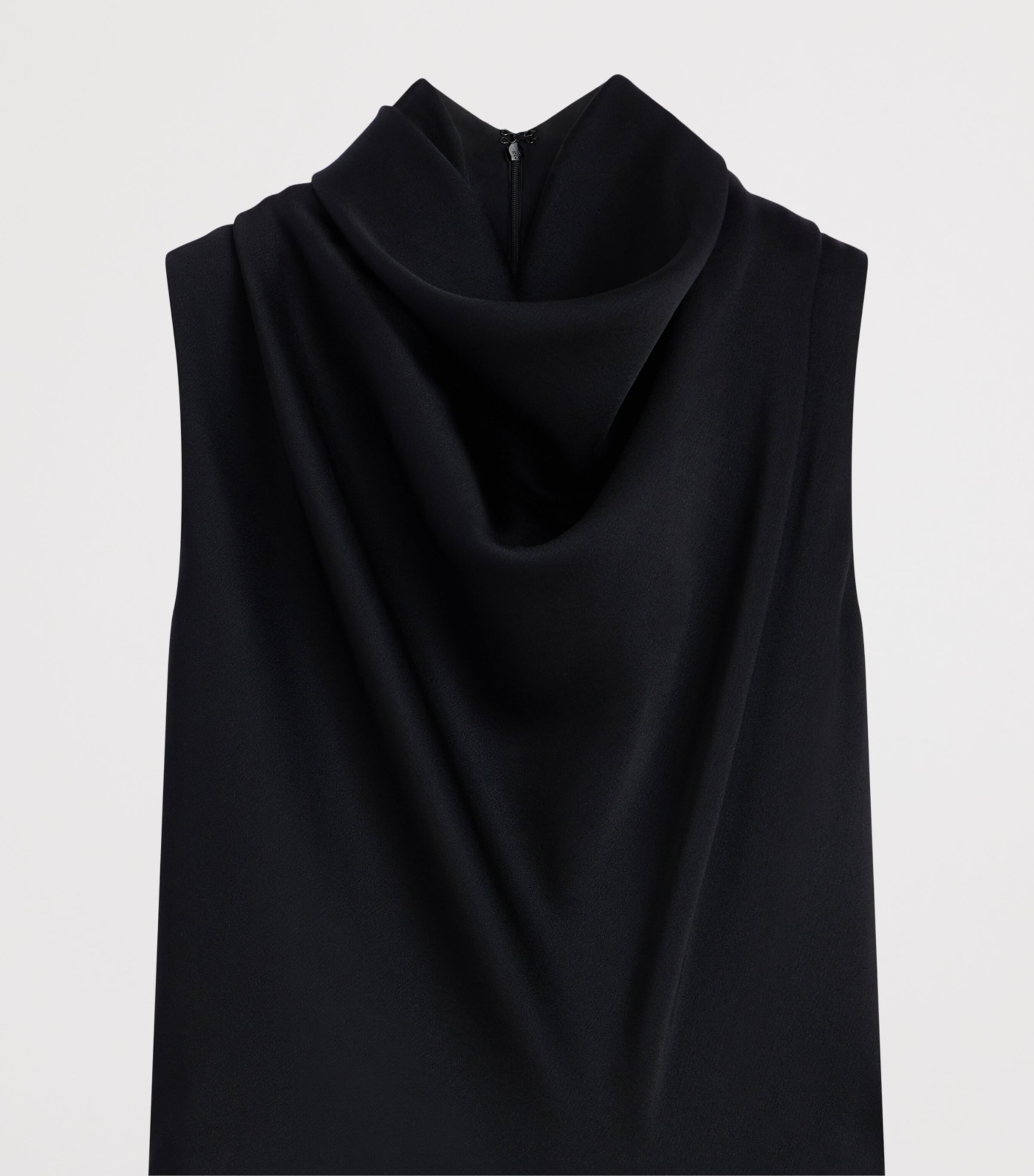 Givenchy Womens Draped Cowl-Neck Blouse Image 5