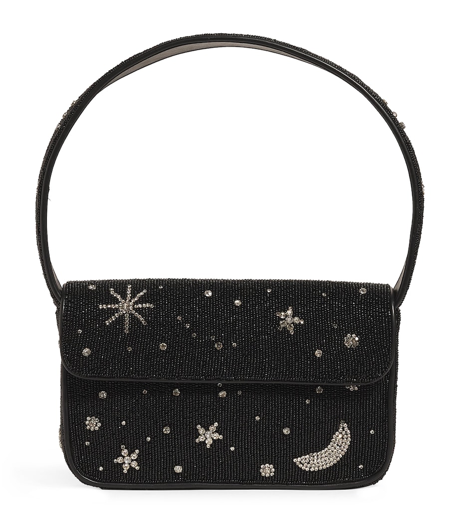 STAUD Tommy Beaded Starry Shoulder Bag Stnt Starry Night Image 1
