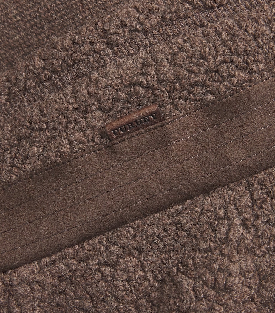 Fleece-Back Jersey Lux Jacket WALNUT Image 5