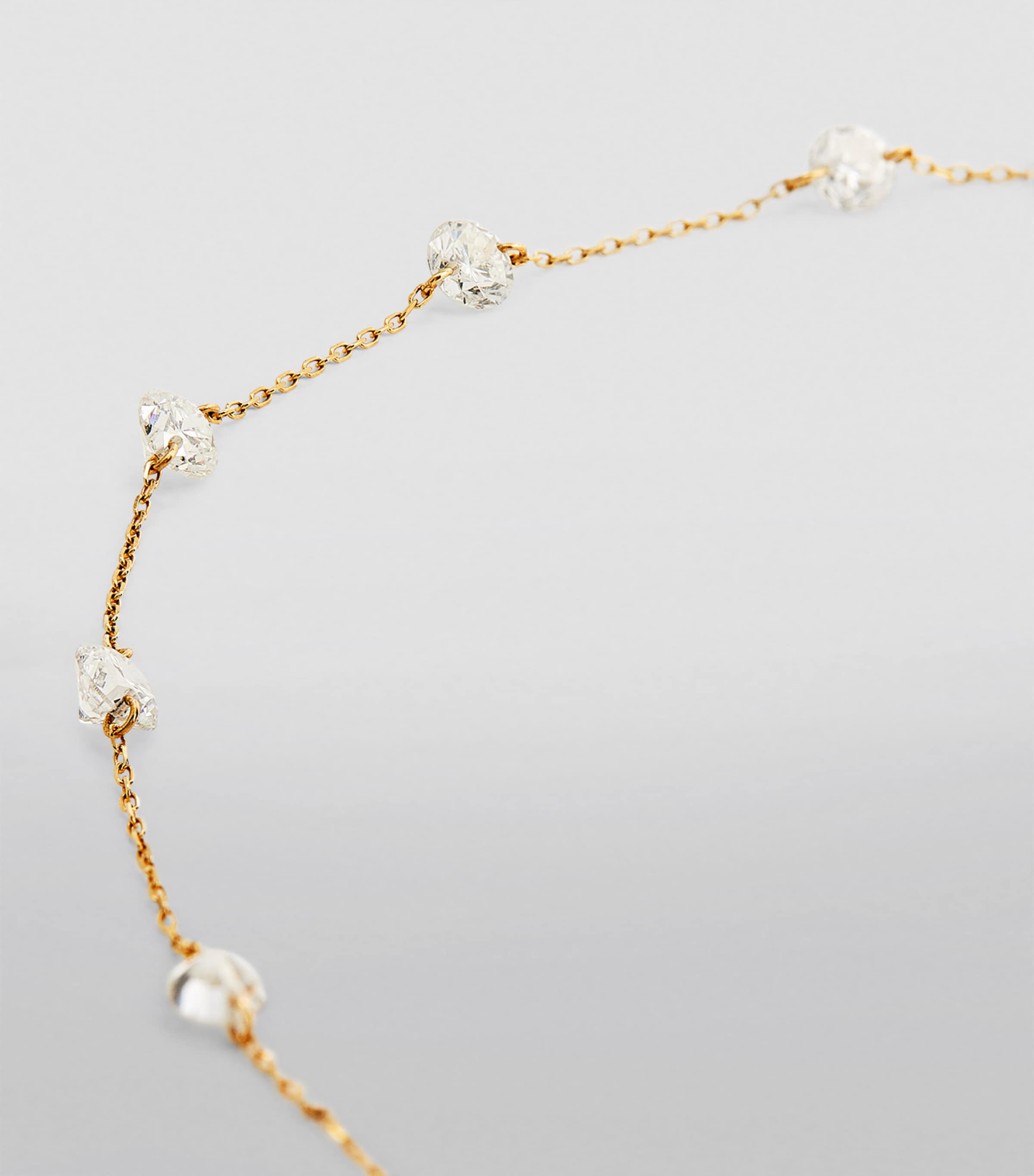 Yellow Gold and Diamond 7-Stone Danaé Necklace YELLOW GOLD Image 5