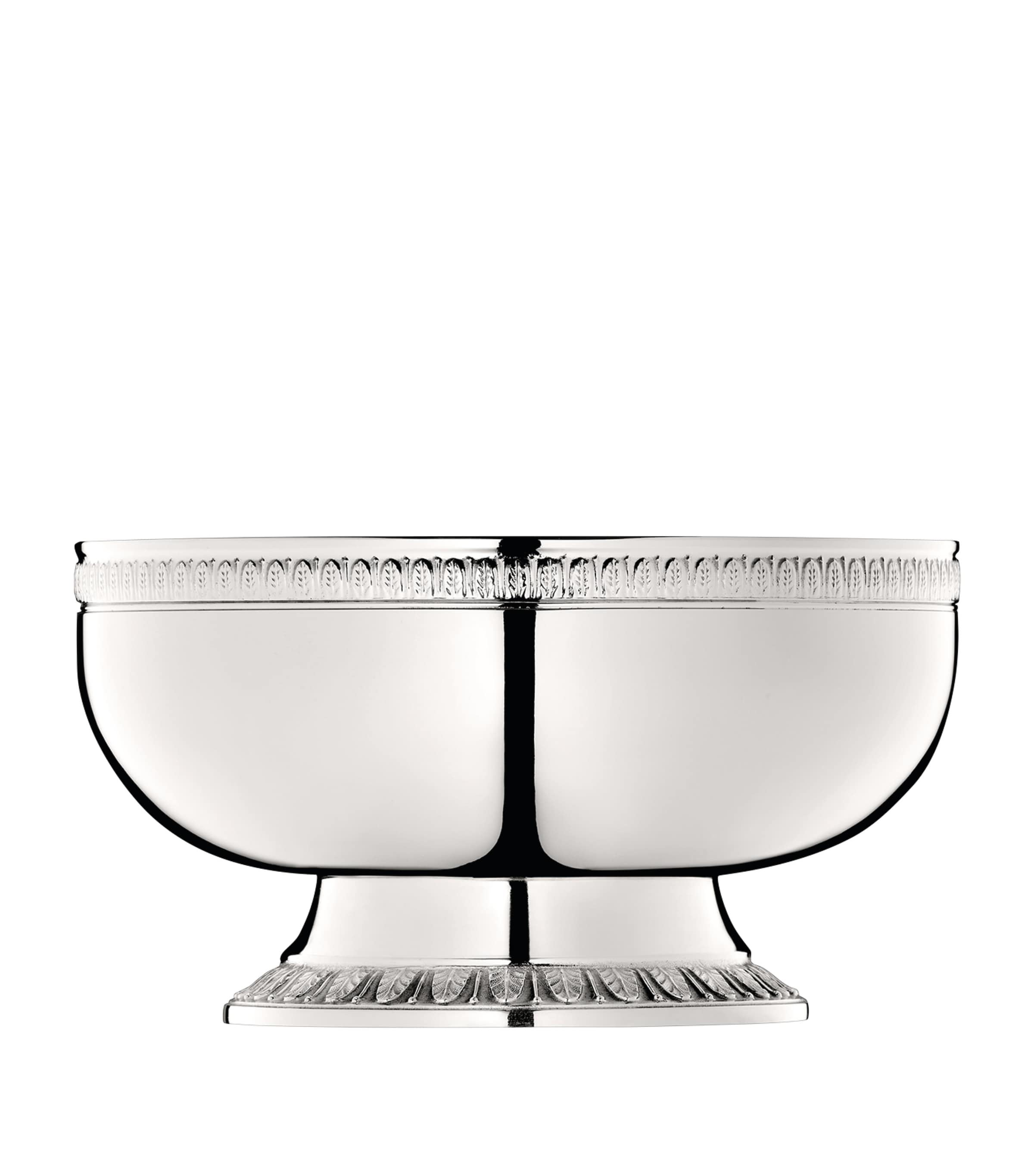 Christofle Malmaison Footed Bowl In Silver