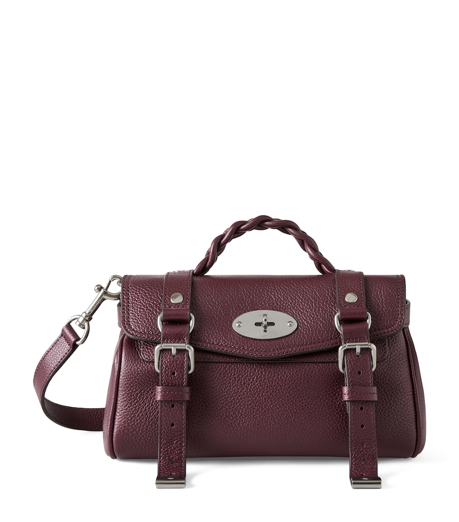 Mini Leather Alexa Cross-Body Bag BLACK CHERRY Image 1