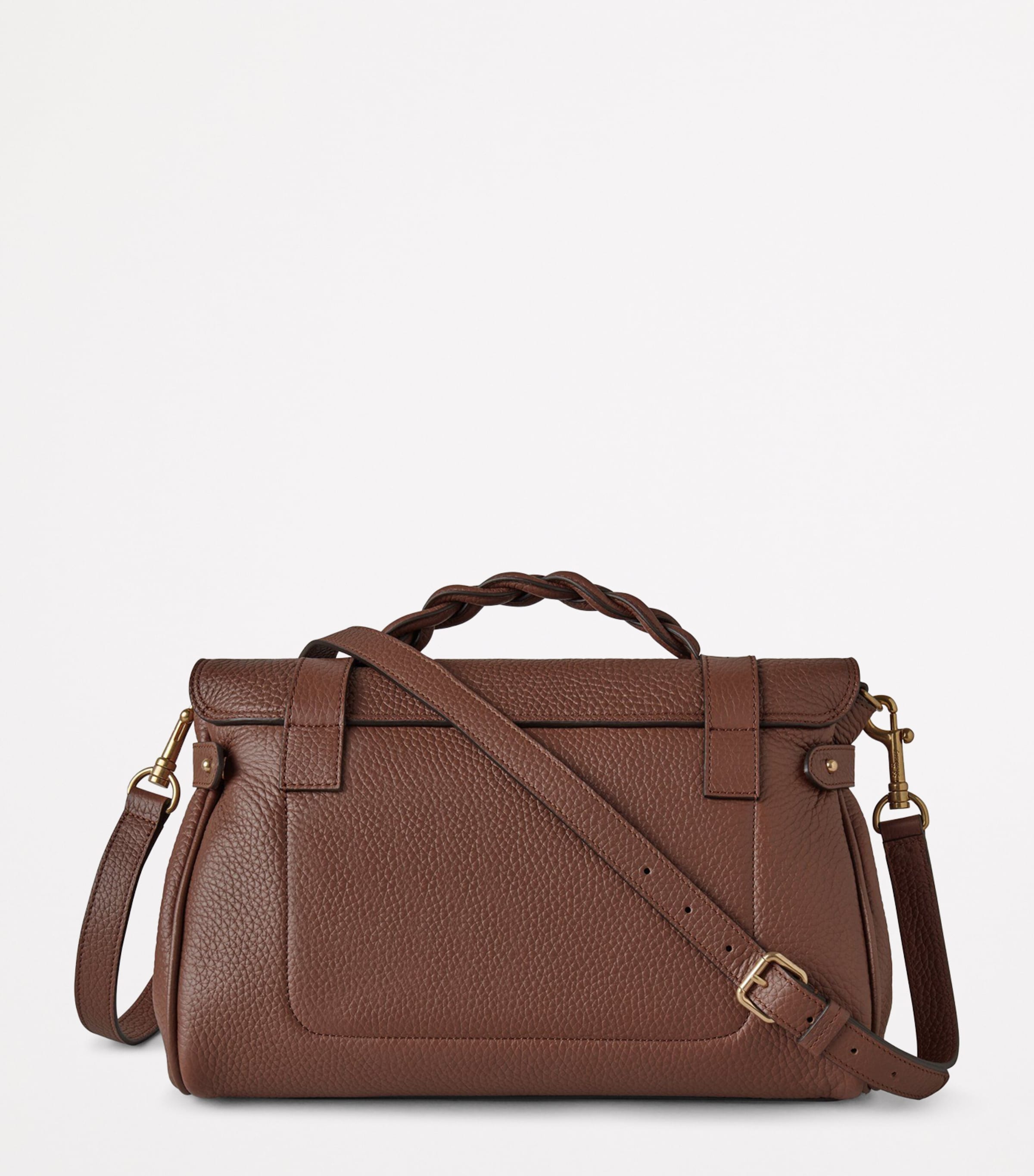 Leather Alexa Cross-Body Bag BRIGHT OAK Image 3