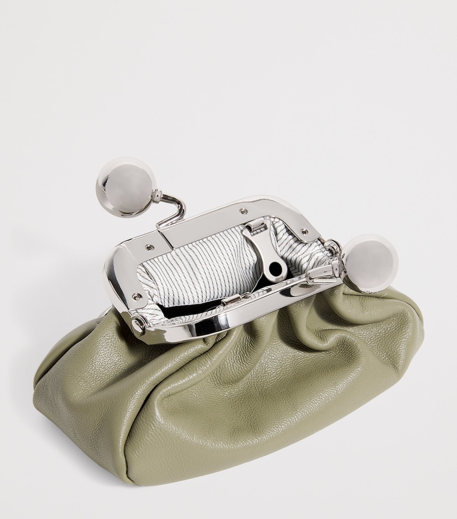 Nappa Leather Nano Pasticcino Bag SAGE GREEN Image 4