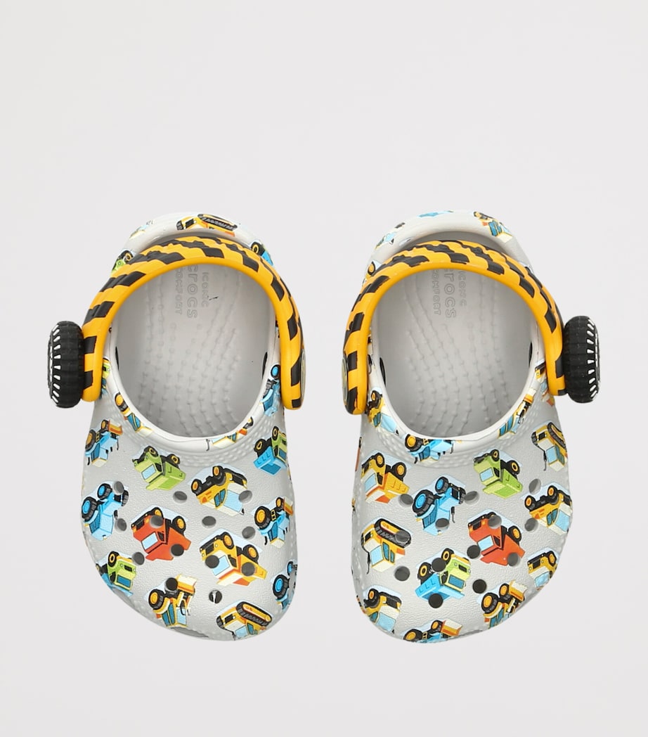 CROCS KIDS Construction Classic Clogs Grey/other Image 4