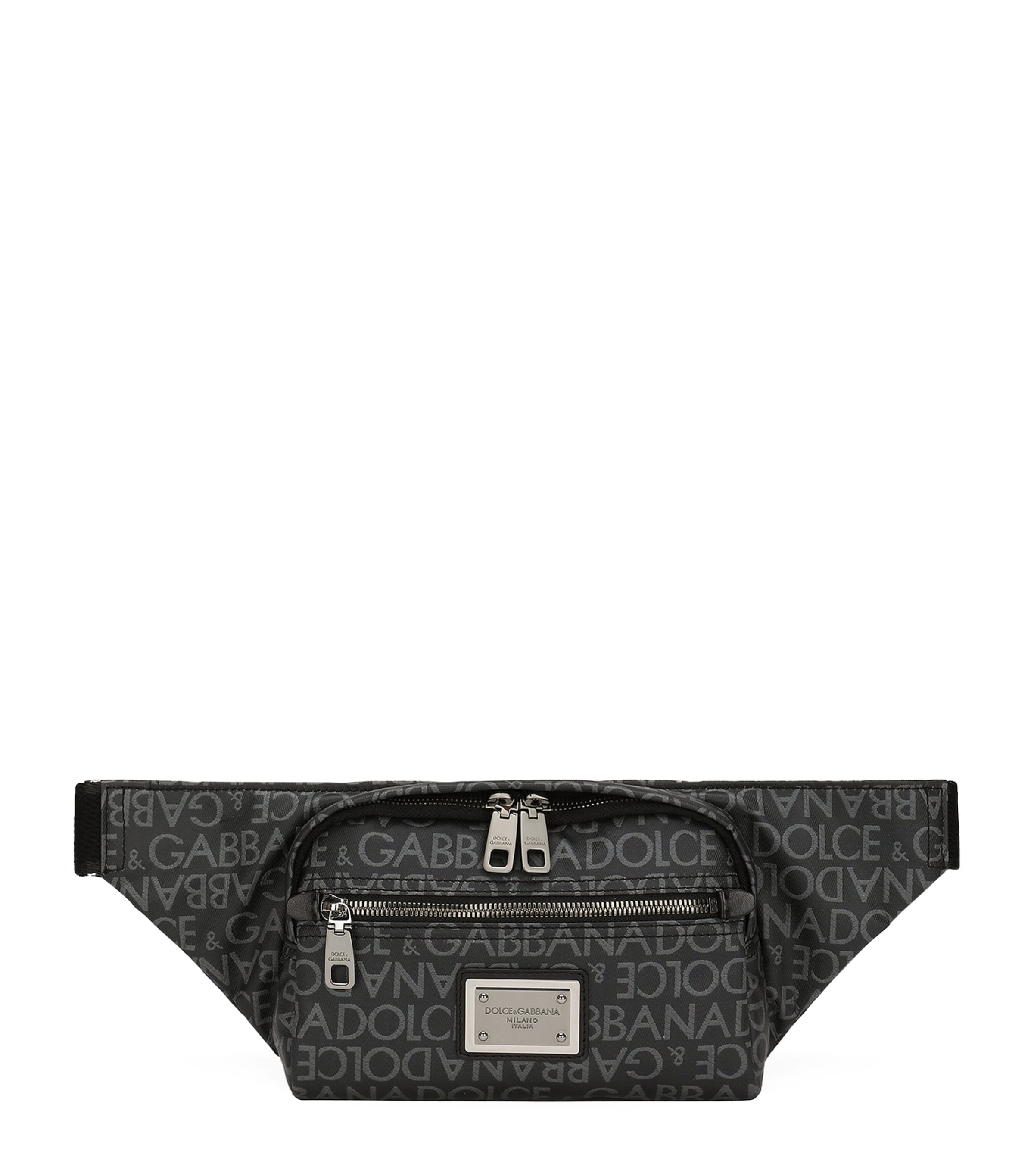 Dolce & Gabbana Jacquard Logo Print Belt Bag