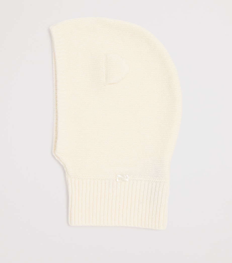 Cashmere Ear-Detail Hood 13NACRE Image 2