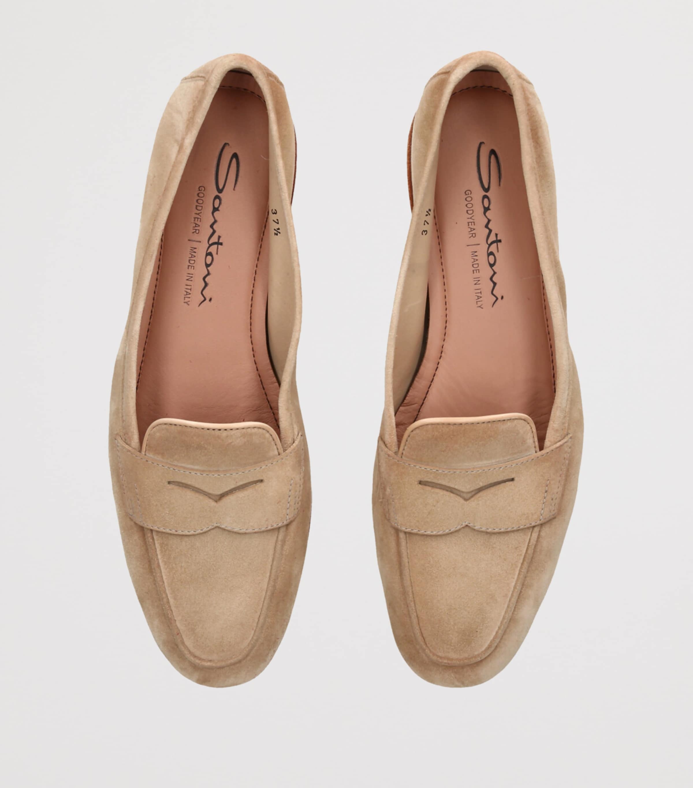 Suede Carla Loafers BEIGE OTH Image 4