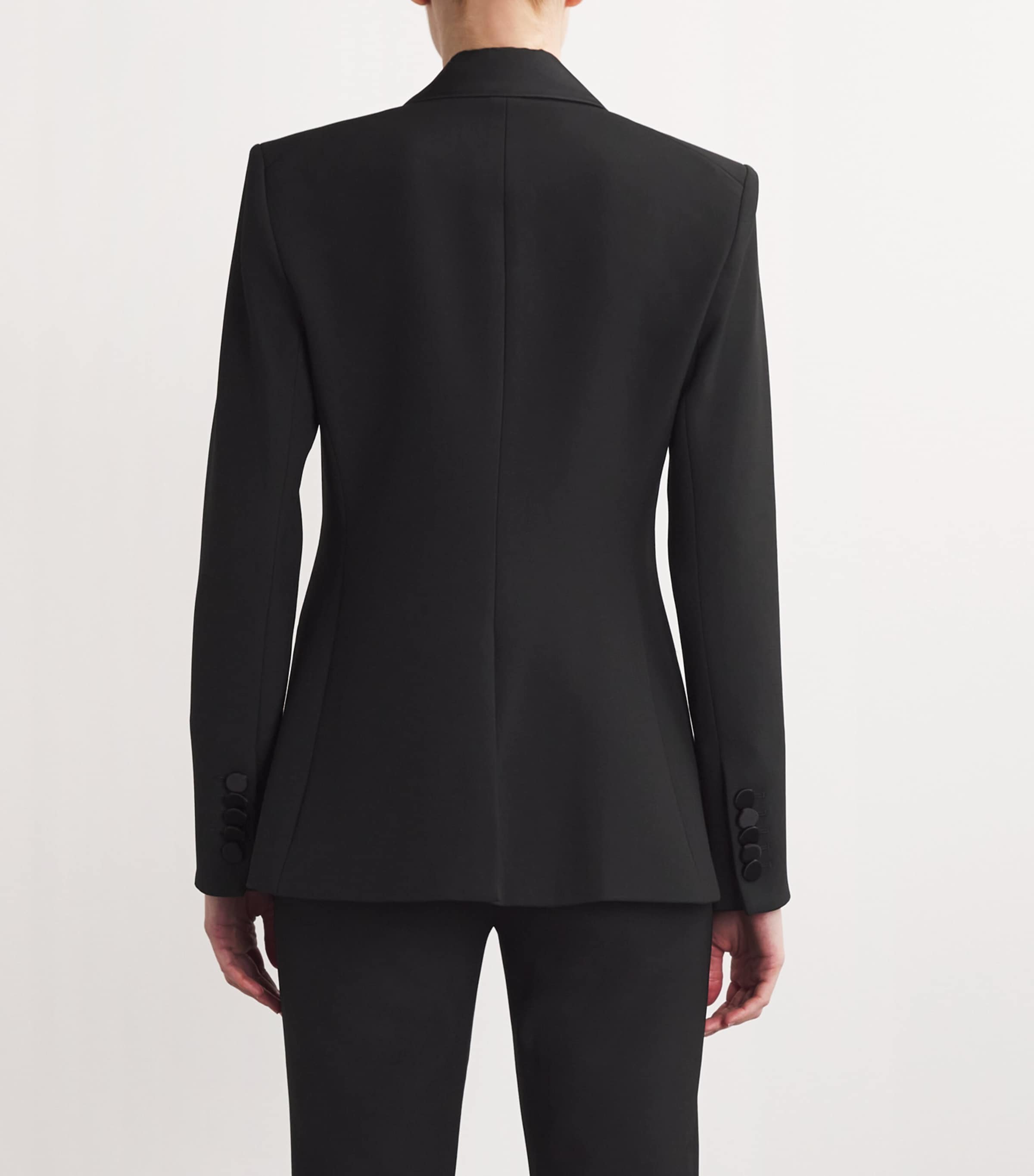 Veronica Beard Black Rickie Dickey Long Blazer | Harrods US