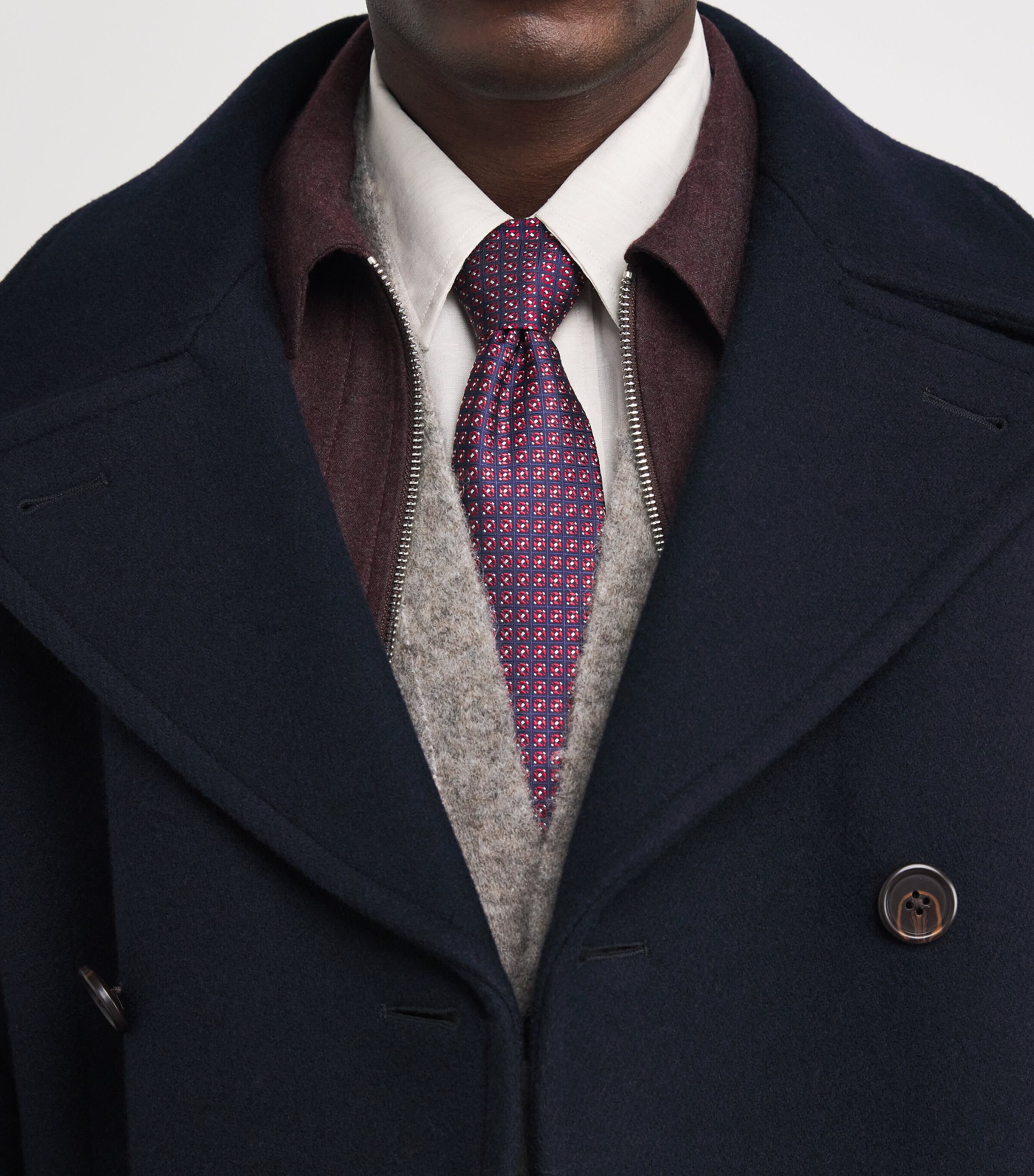 Canali Silk Jacquard Tie Image 3