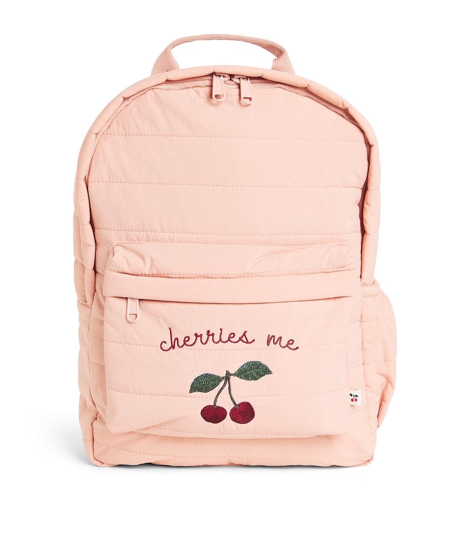 KONGES SLOJD Quilted Juno Backpack Brown Image 1