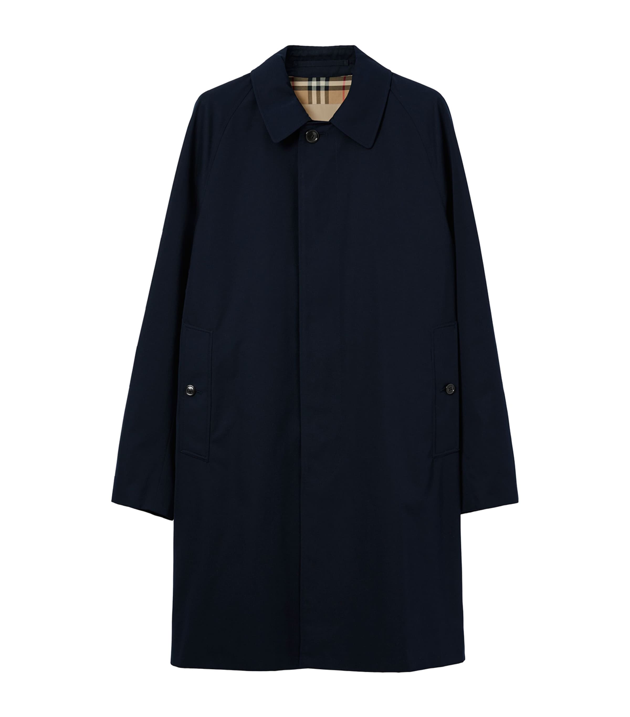 Mid-Length Camden Heritage Car Coat COAL BLUE Image 1