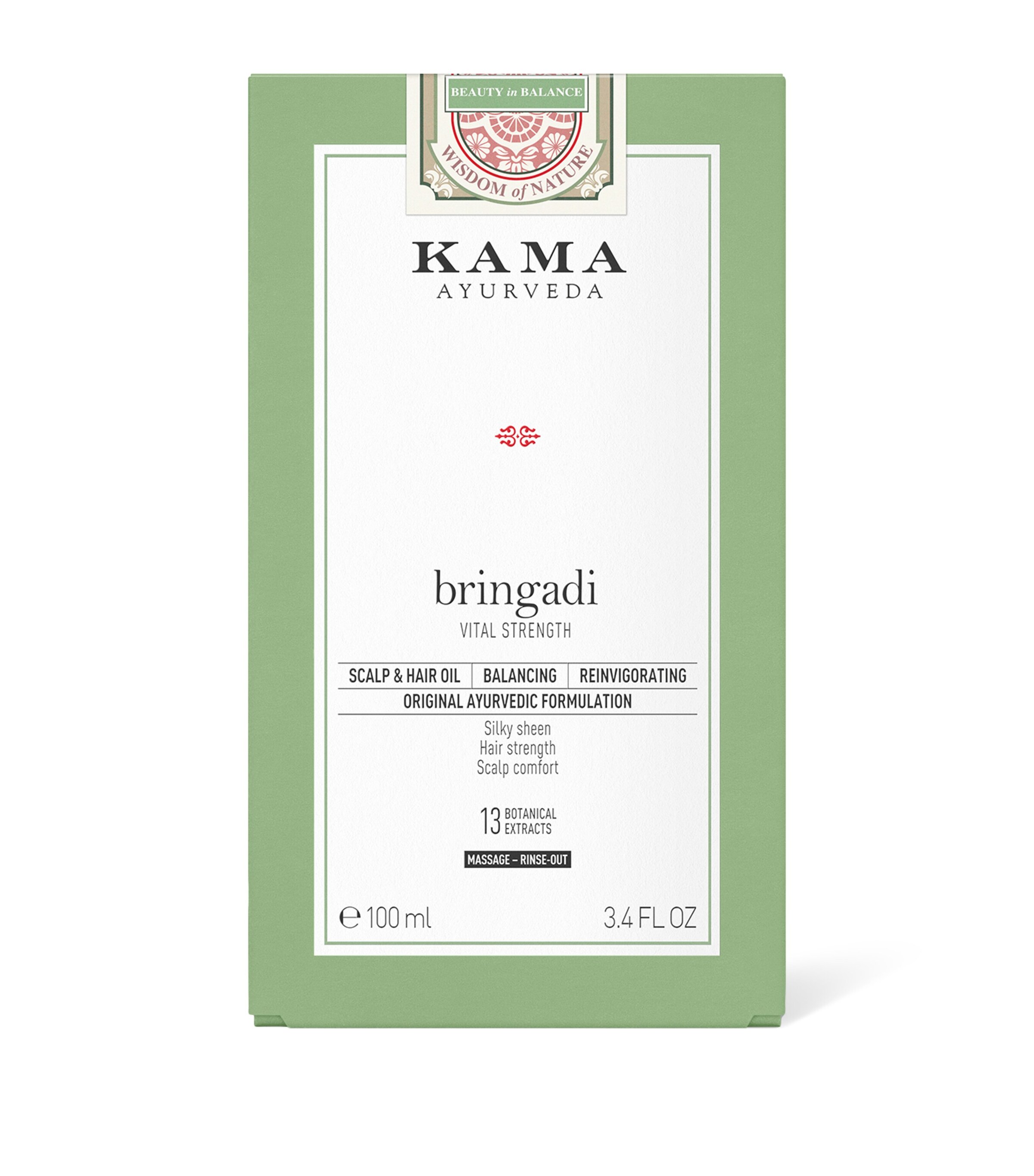 Bringadi Scalp & Hair Oil (100ml) NO COLOUR Image 2