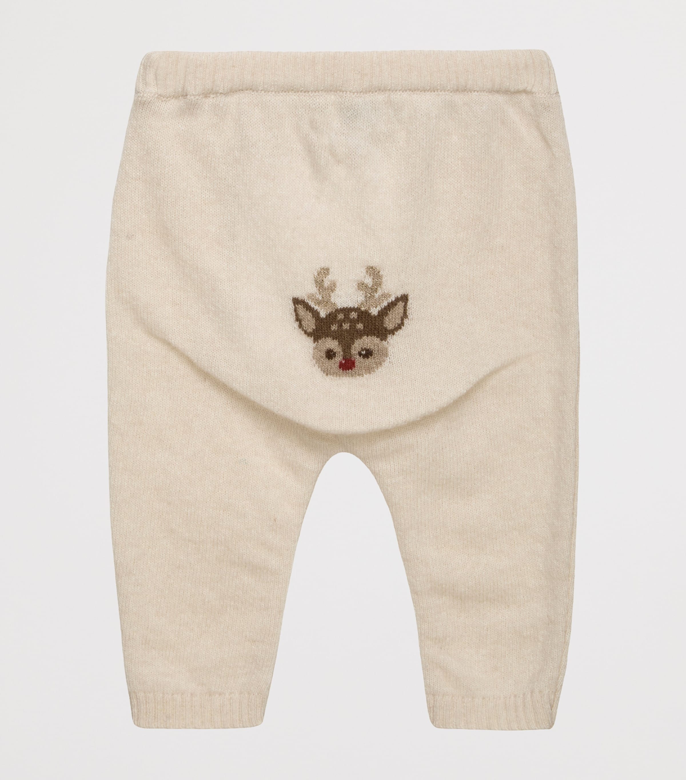 Trotters White Merino-Cashmere Dasher Leggings (Newborn-12 Months ...
