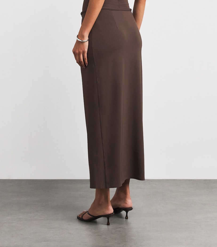Matheo Midi Skirt TRUFFLE Image 4