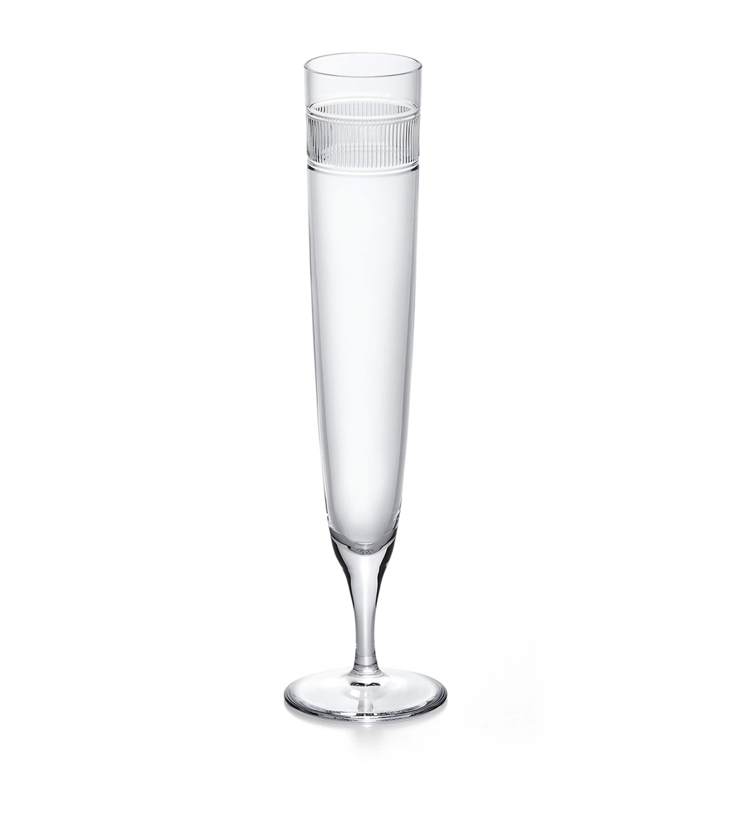 Shop Ralph Lauren Langley Champagne Flute In Clear