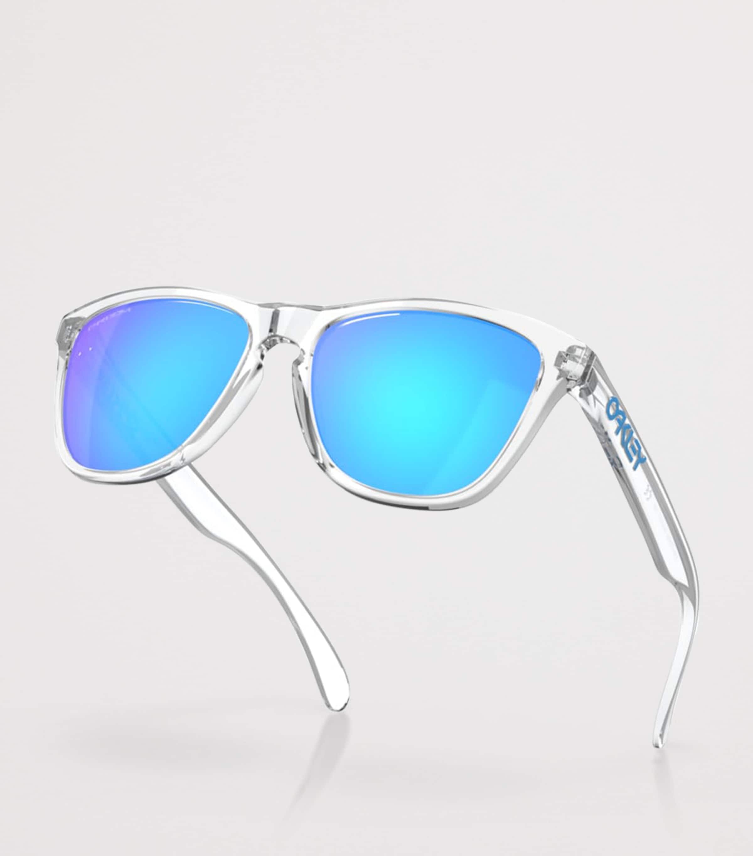 Oakley Frogskins Oo Gafas De Sol Unisex Negro Cuadrada Gris 55mm — foto 5