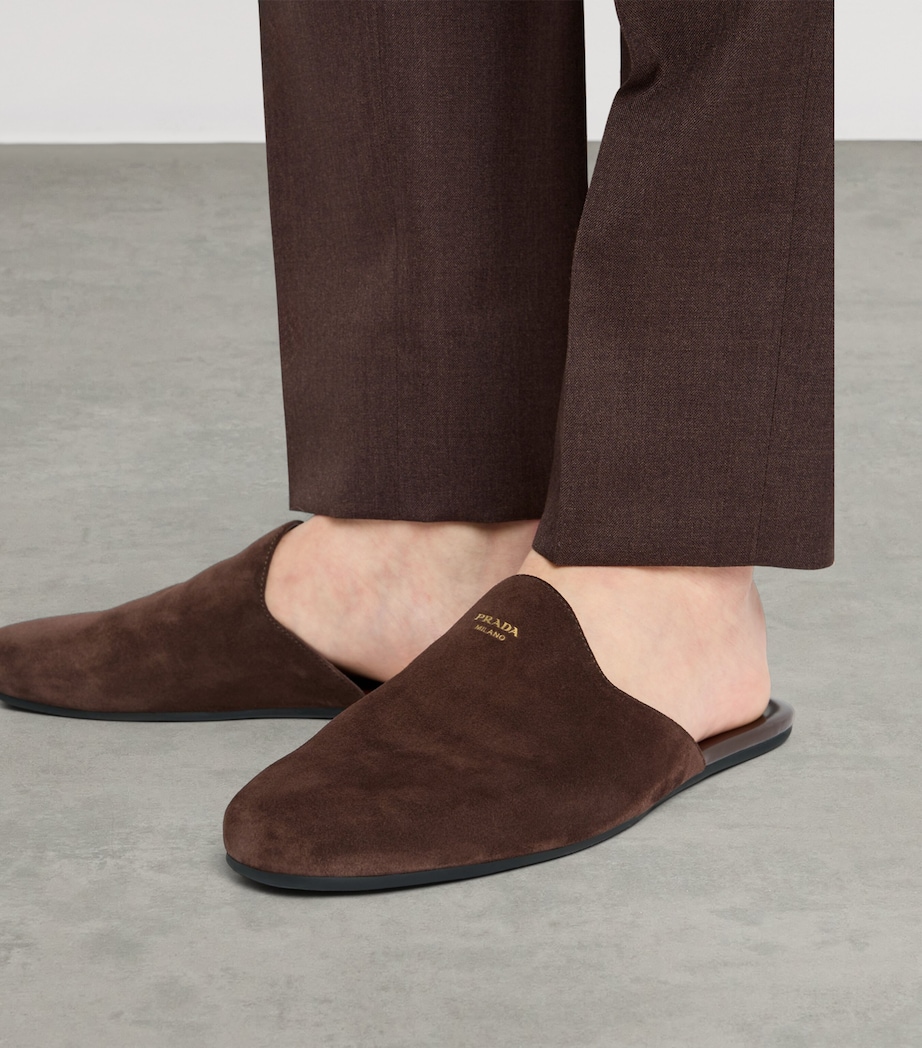 Suede Mules F0003 Image 3