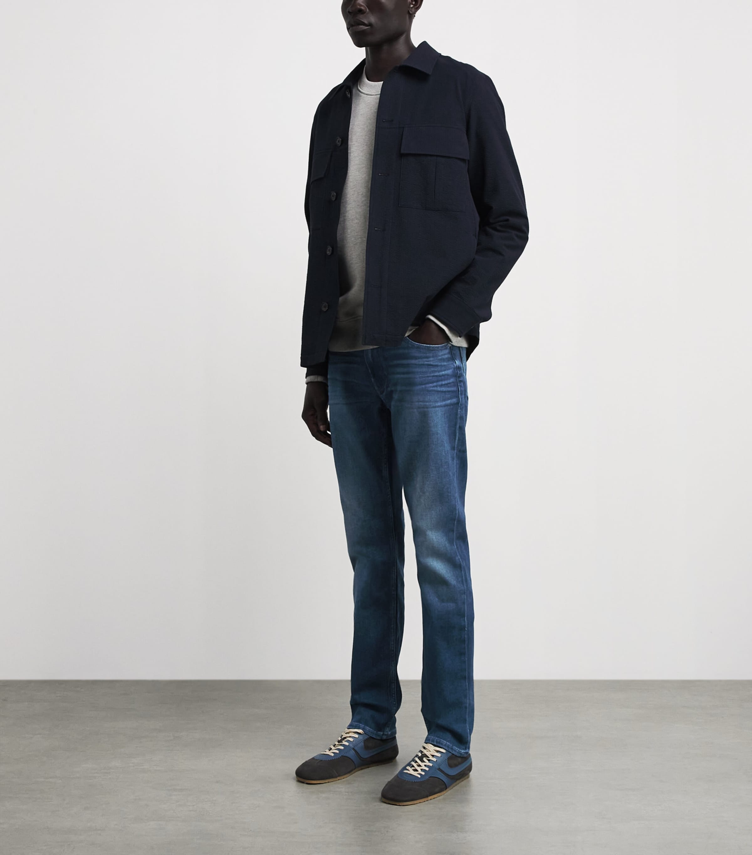 PAIGE Mens Slim Jeans Menford Image 2