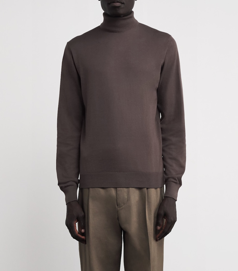 Cashmere Roll-Neck Sweater E.12 T.MORO E25/26 Image 3