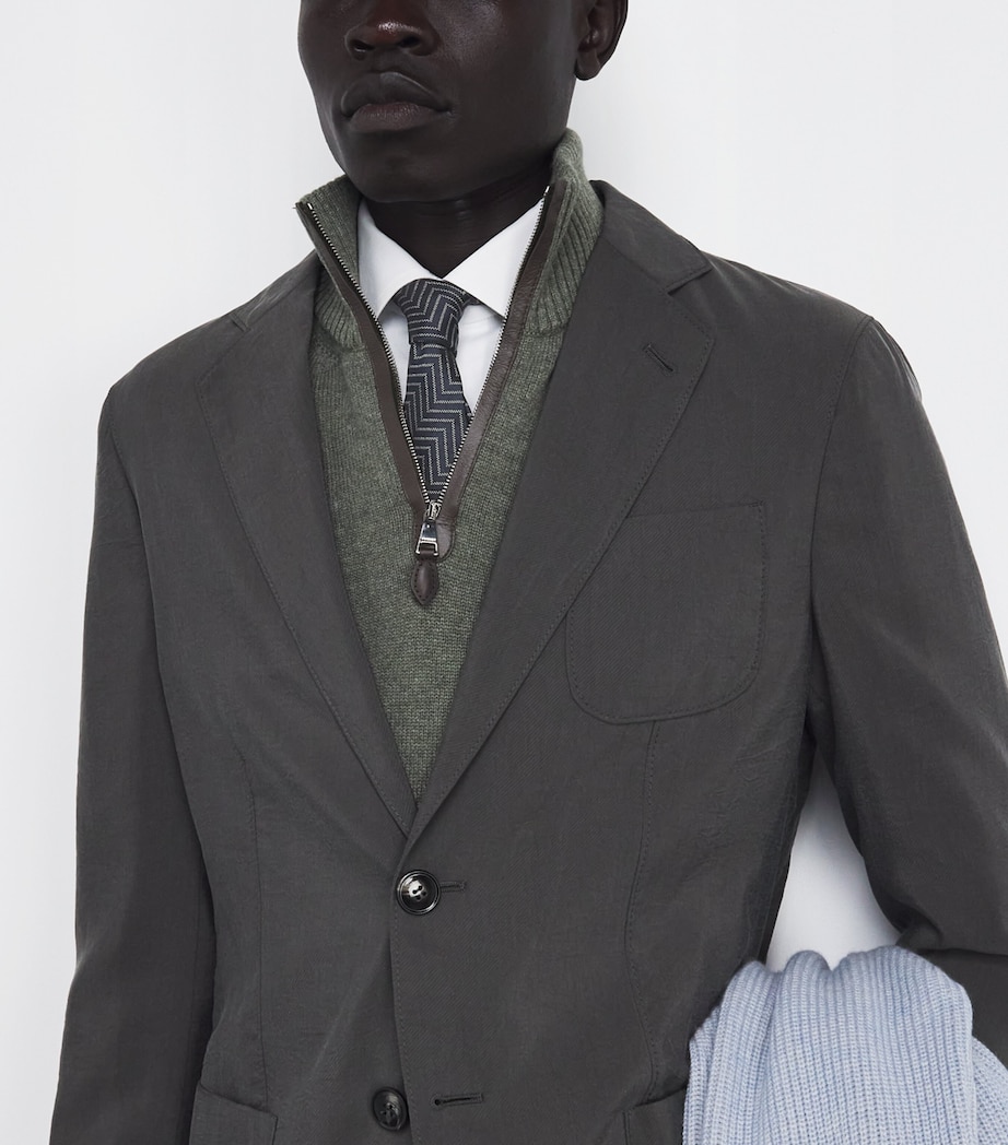 Silk Chevron Tie FB066 Image 2