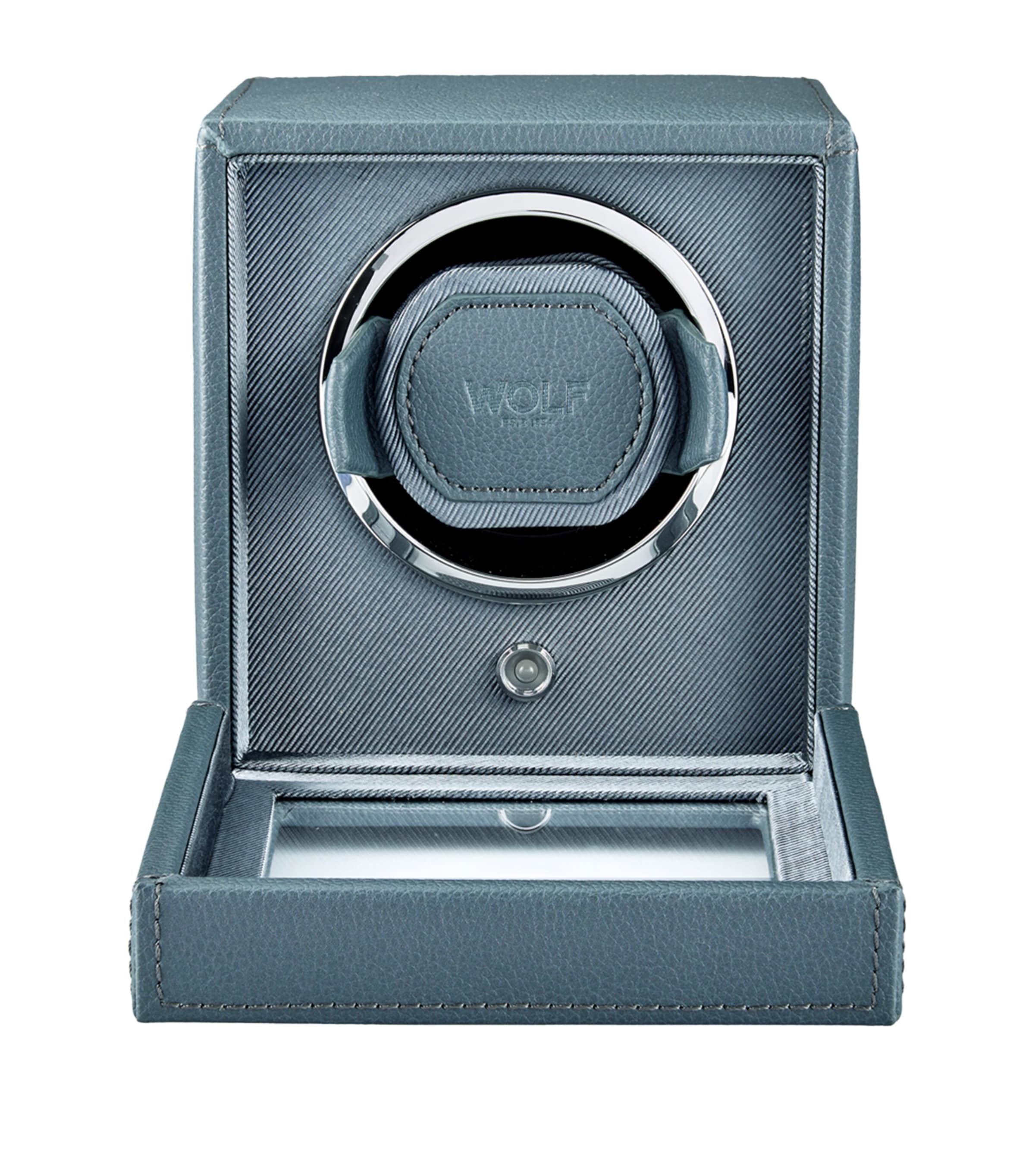 WOLF Cub Single Watch Winder with Cover Future Grey Image 3